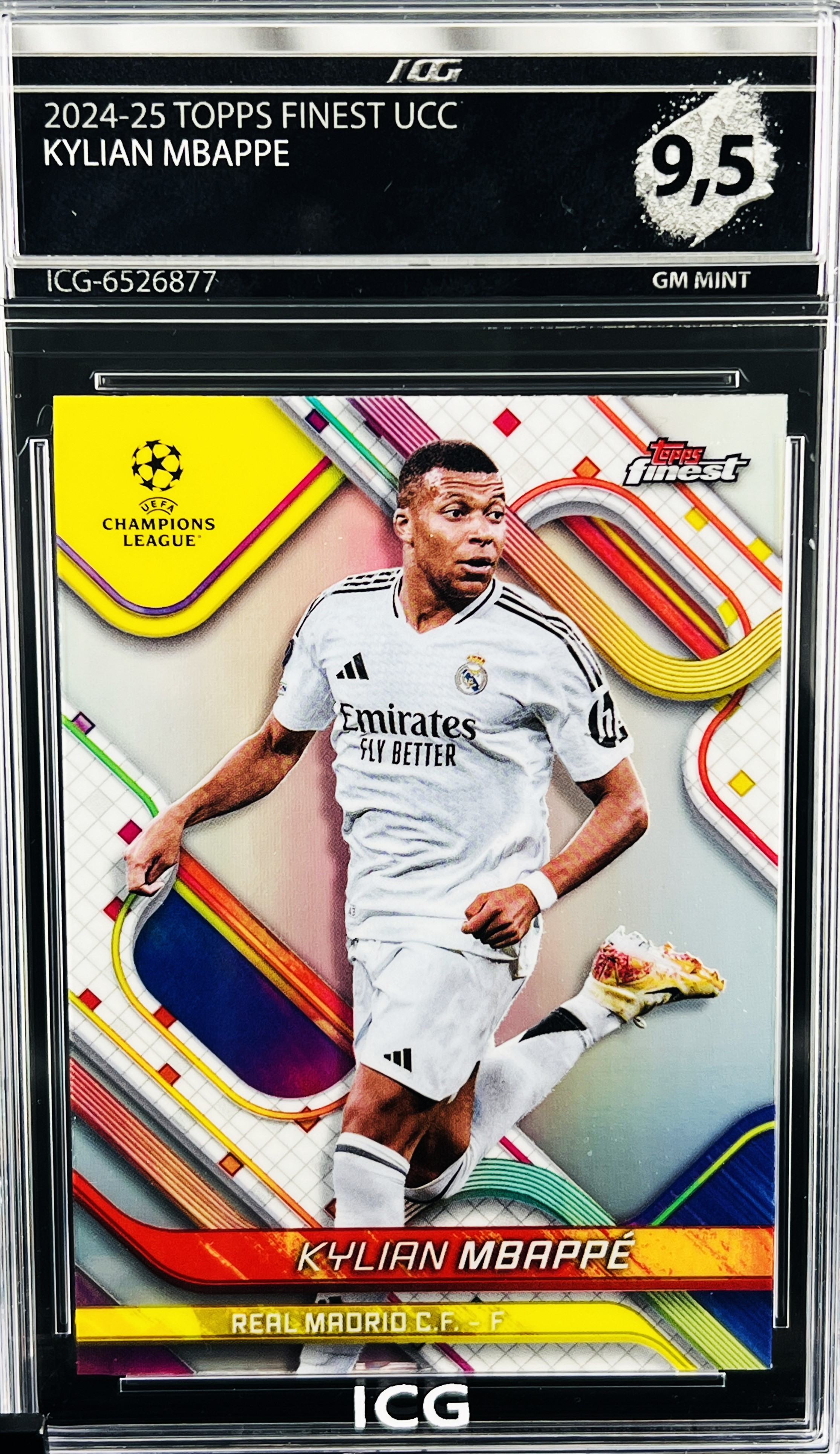 KYLIAN MBAPPE · 2024-25 TOPPS FINEST UCC