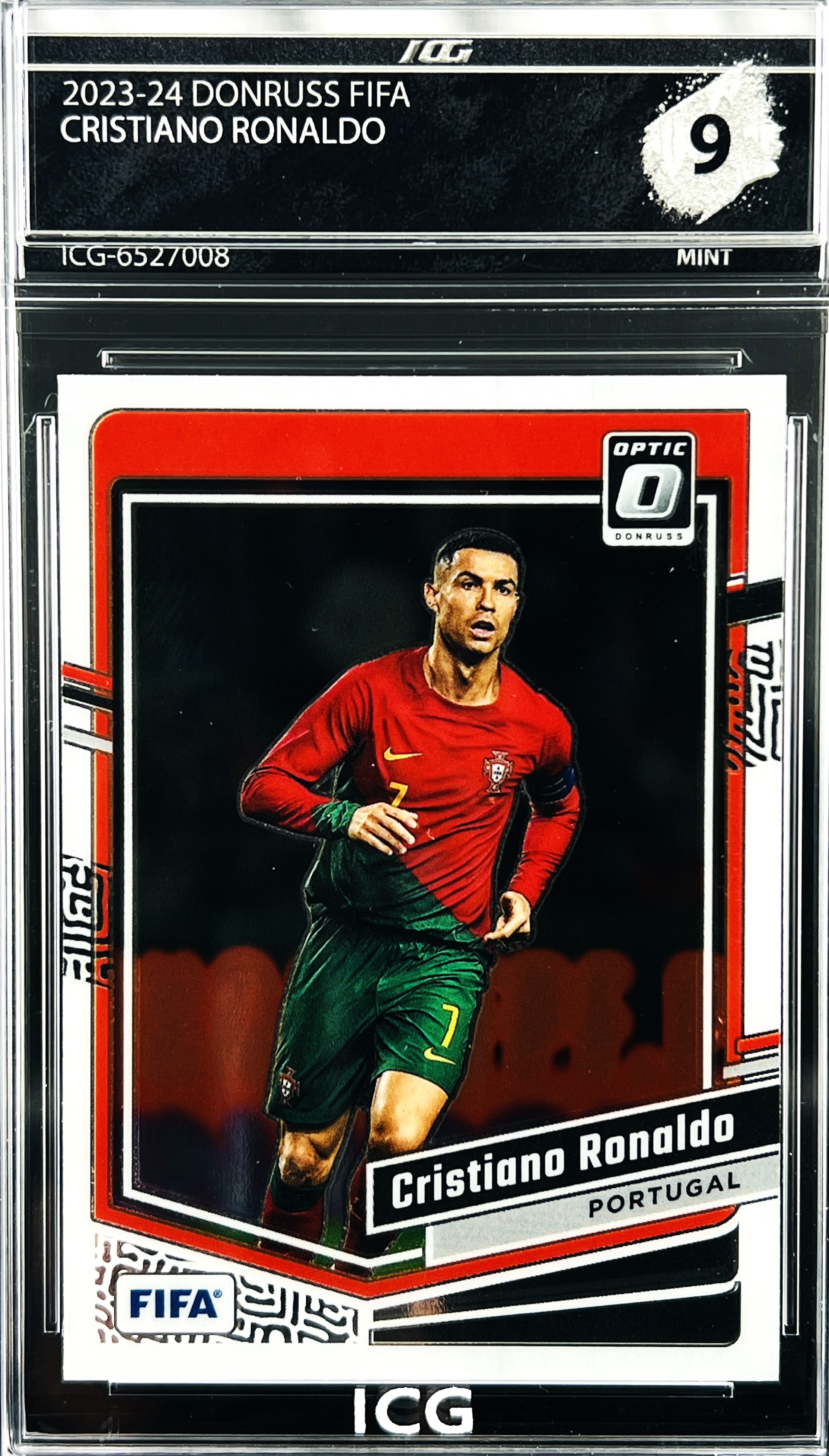 CRISTIANO RONALDO · 2023-24 DONRUSS FIFA · OPTIC
