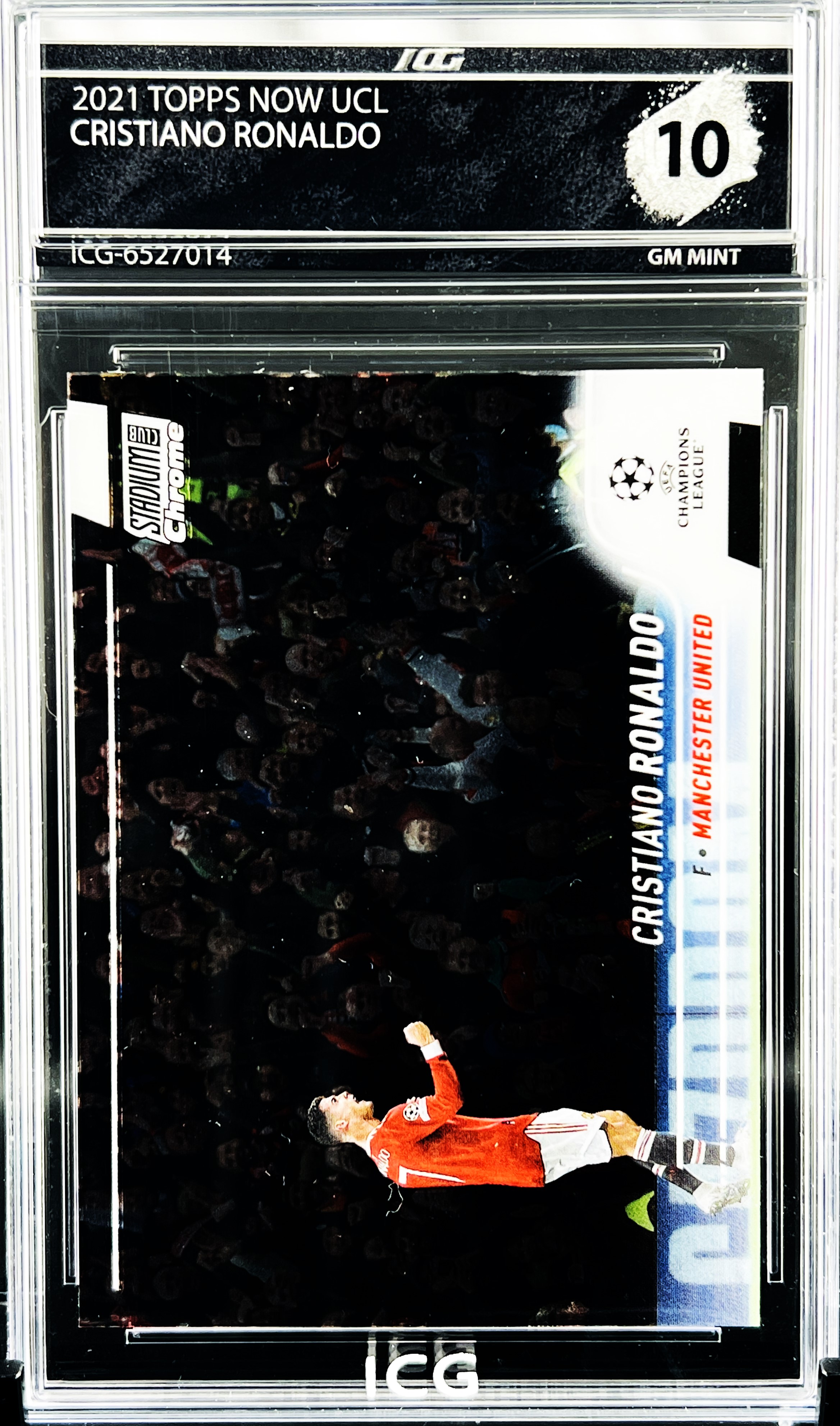 CRISTIANO RONALDO · 2021 TOPPS NOW UCL
