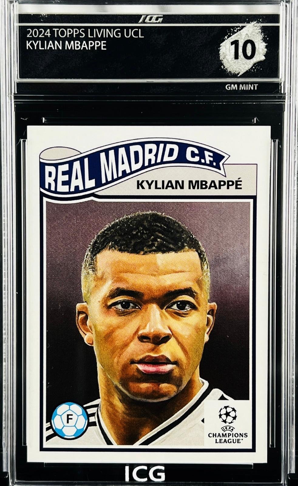 KYLIAN MBAPPE · 2024 TOPPS LIVING UCL