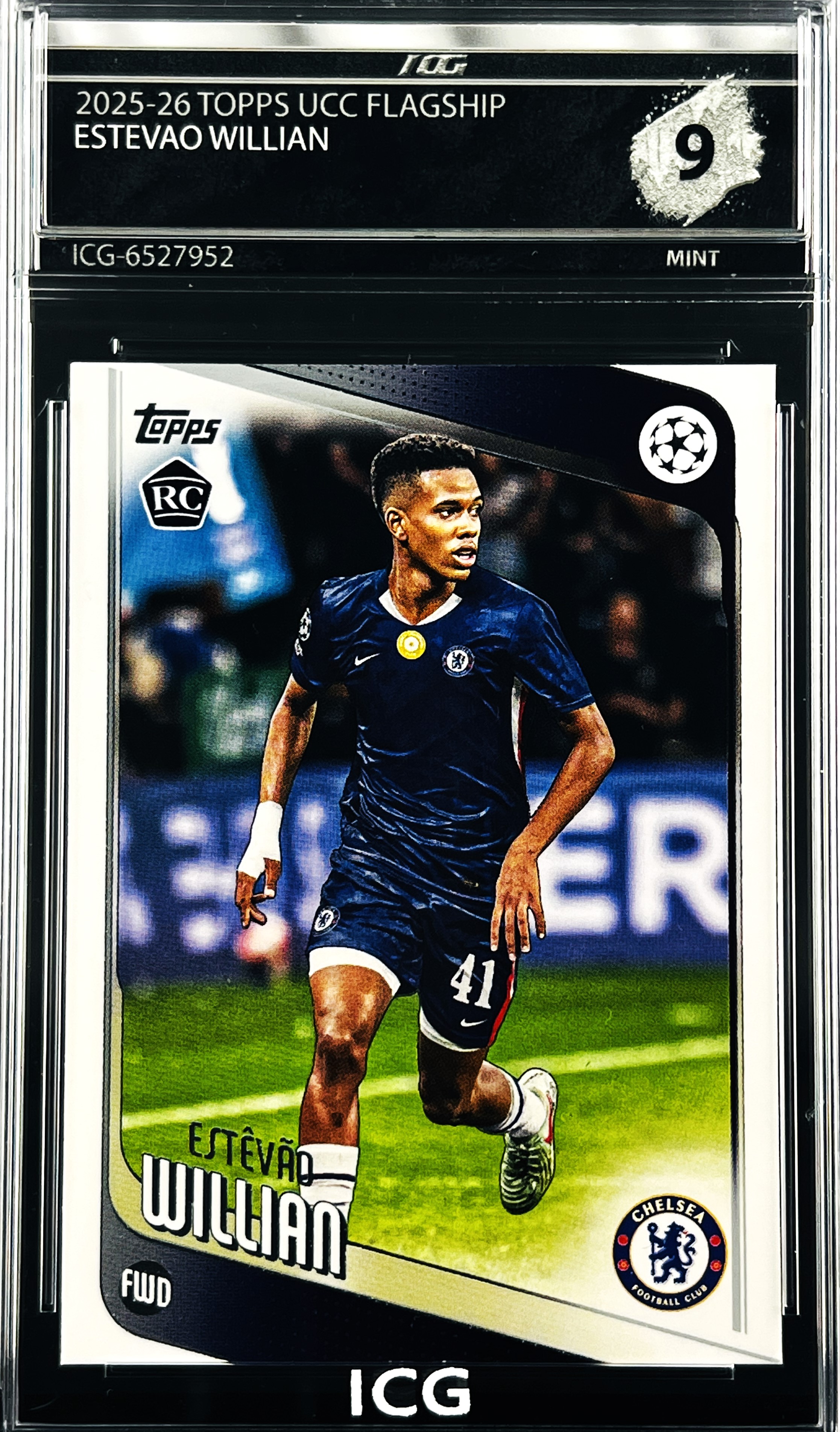 ESTEVAO WILLIAN · 2025-26 TOPPS UCC FLAGSHIP