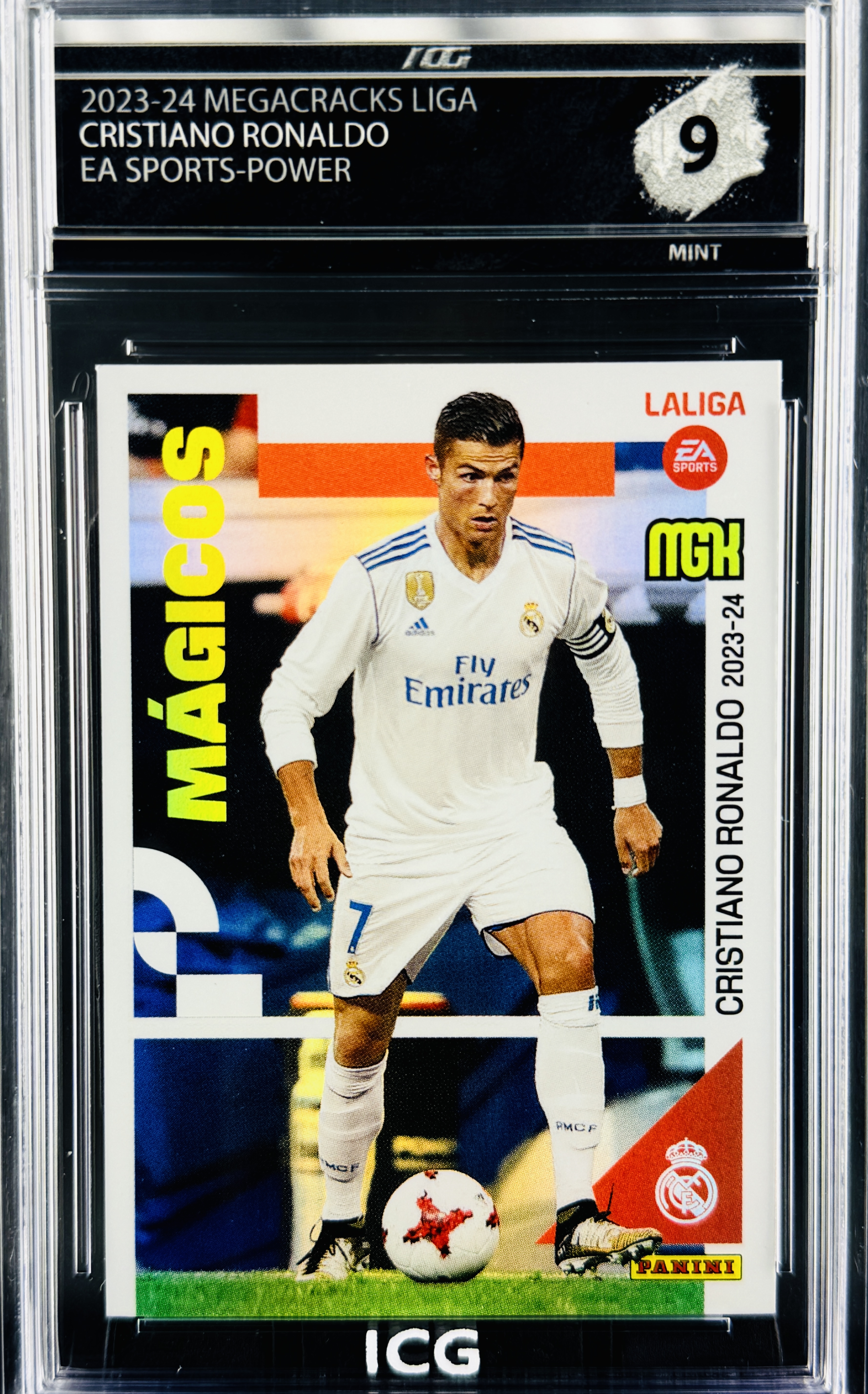 CRISTIANO RONALDO · 2023-24 MEGACRACKS LIGA · EA SPORTS-POWER