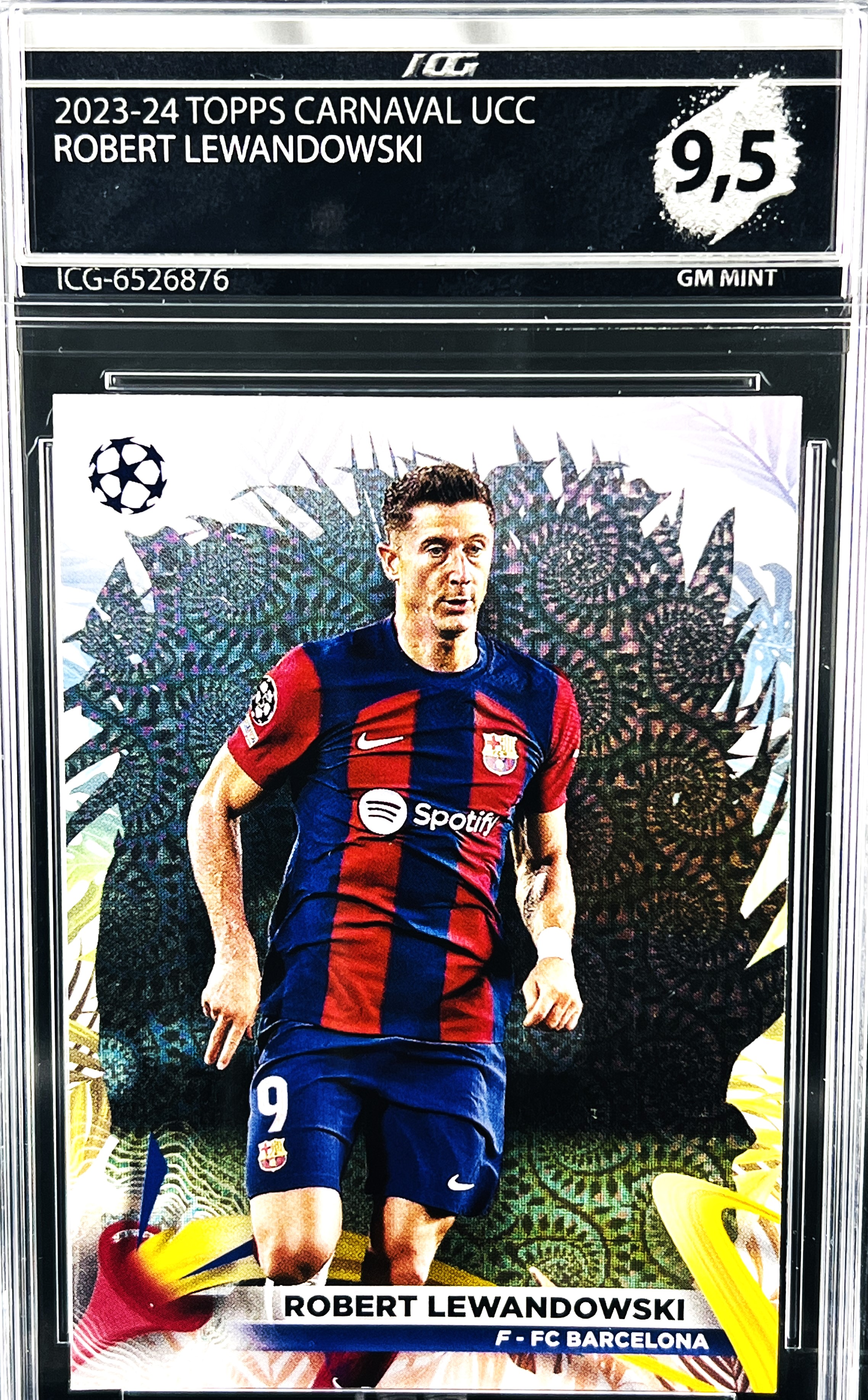ROBERT LEWANDOWSKI · 2023-24 TOPPS CARNAVAL UCC