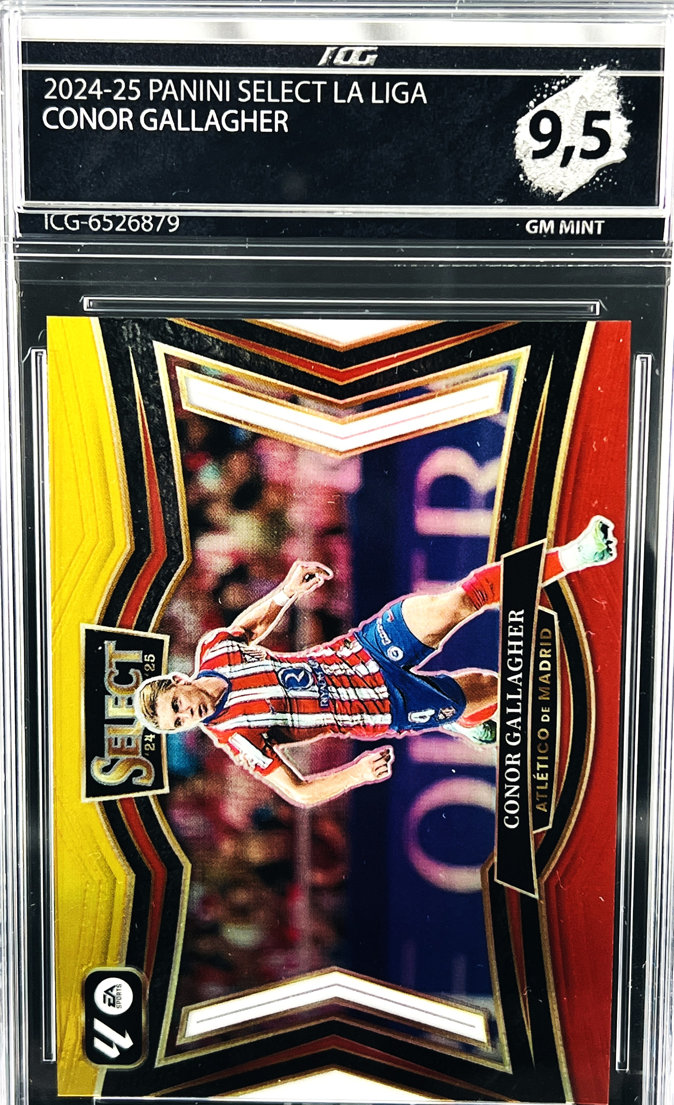 CONOR GALLAGHER · 2024-25 PANINI SELECT LA LIGA · RED PRIZM