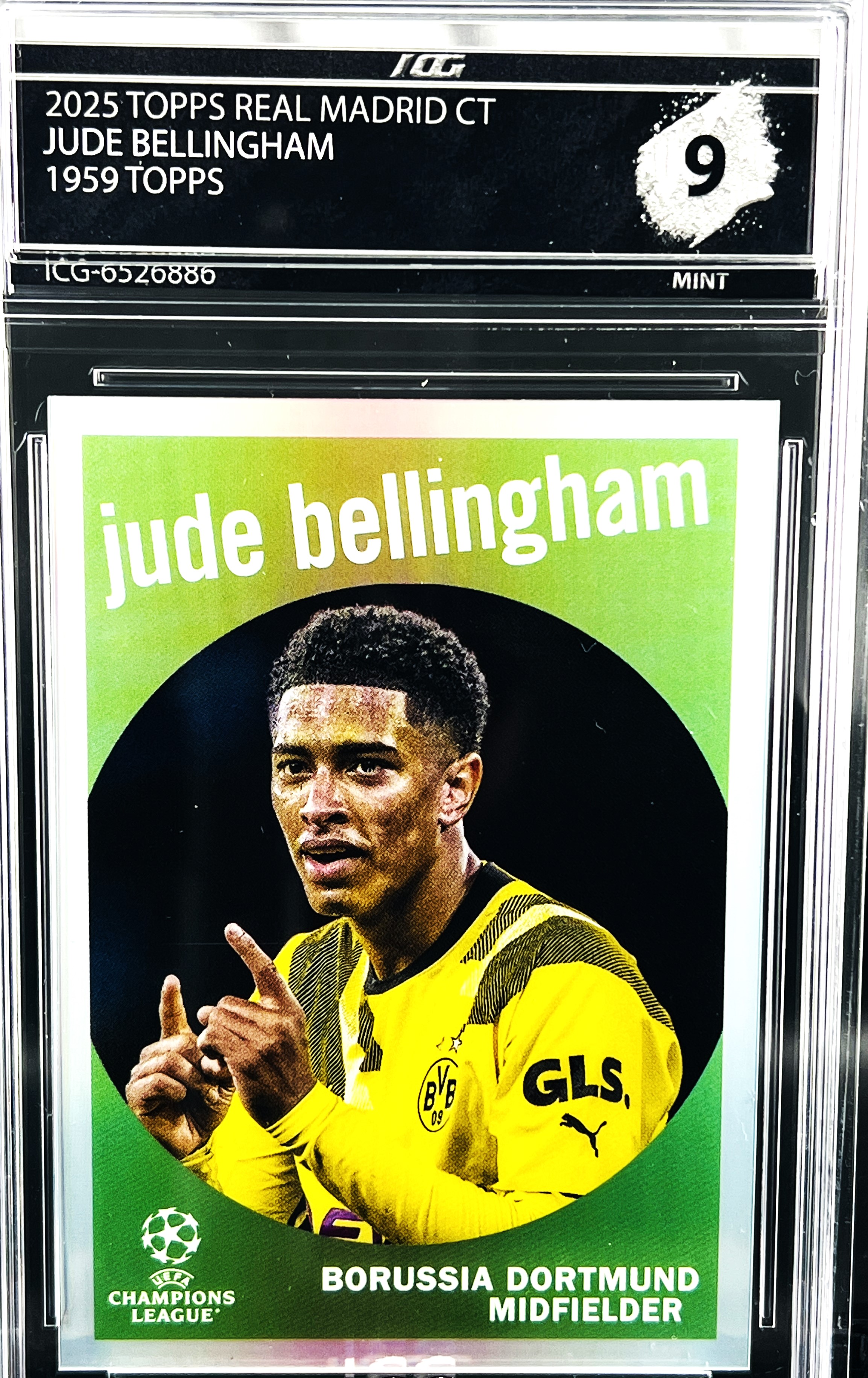 JUDE BELLINGHAM · 2022-23 TOPPS UEFA UCC · 1959 TOPPS