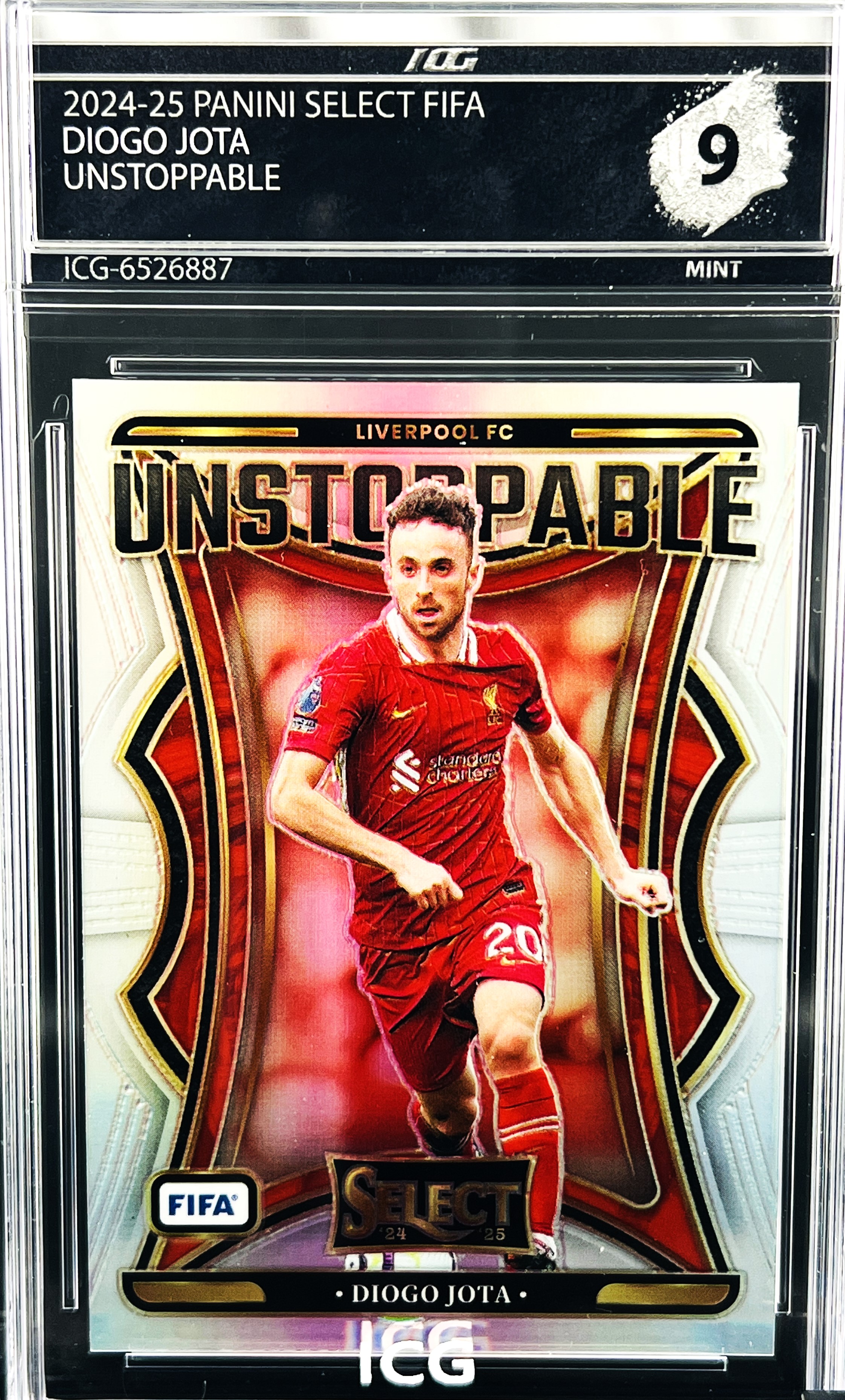 DIOGO JOTA · 2024-25 PANINI SELECT FIFA · UNSTOPPABLE