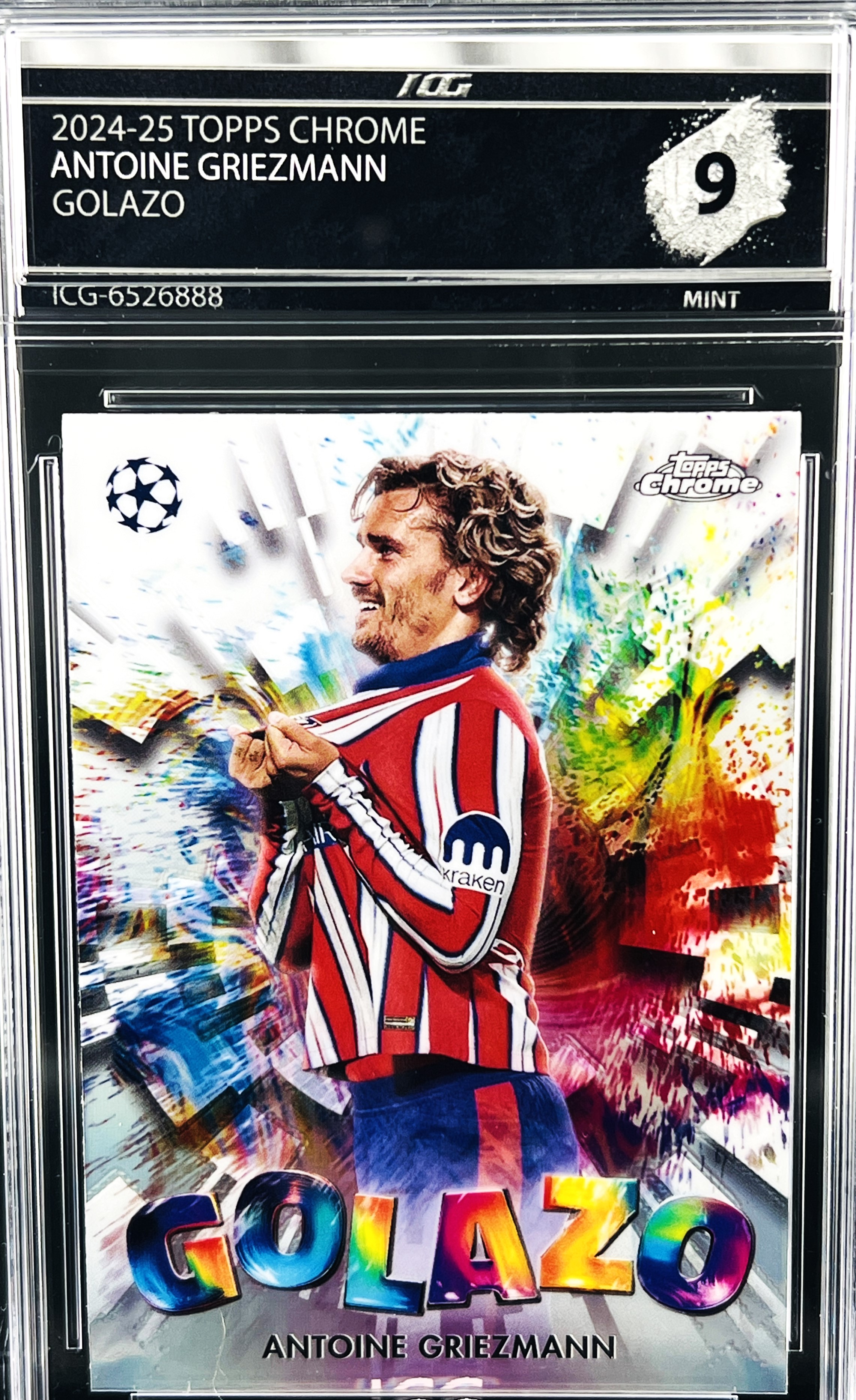ANTOINE GRIEZMANN · 2024-25 TOPPS CHROME · GOLAZO