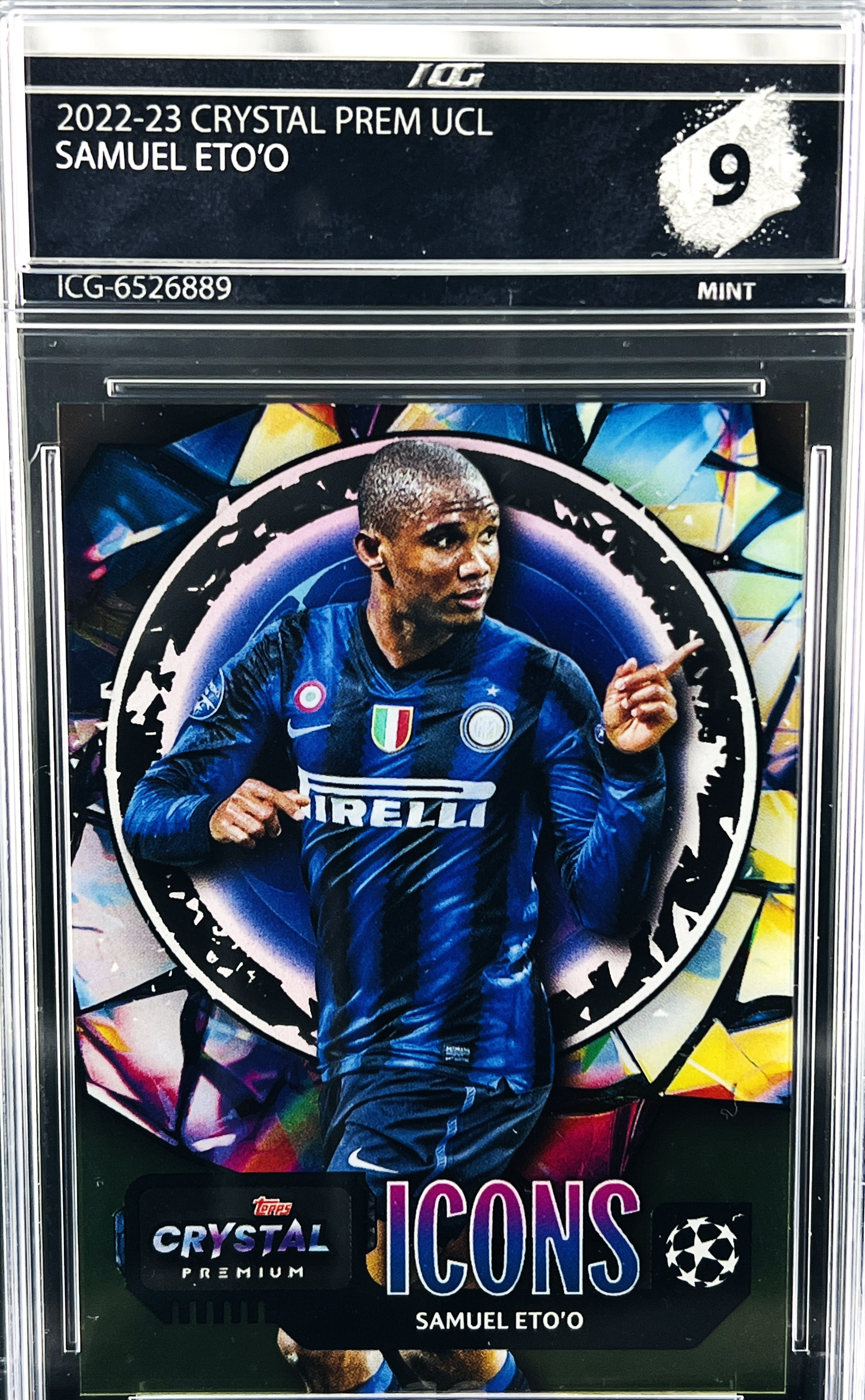 SAMUEL ETO’O · 2022-23 CRYSTAL PREM UCL