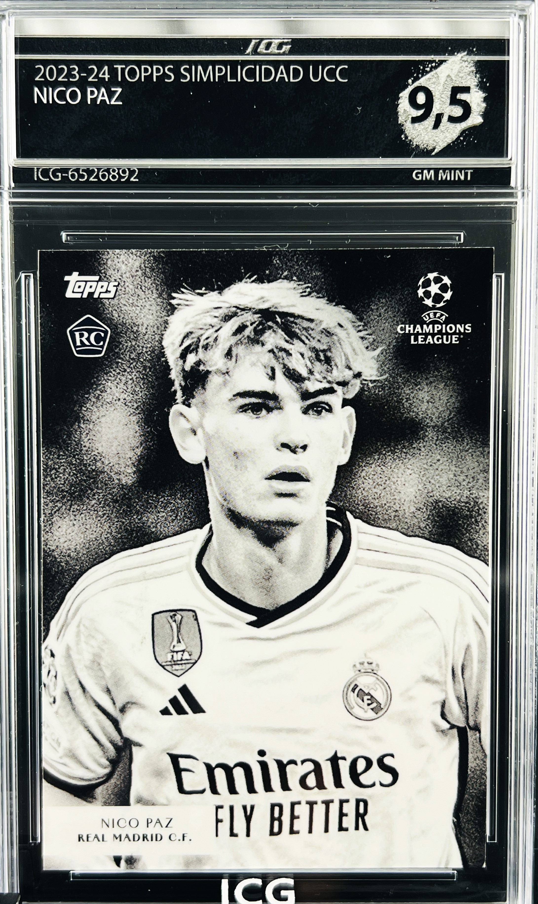NICO PAZ · 2023-24 TOPPS SIMPLICIDAD UCC