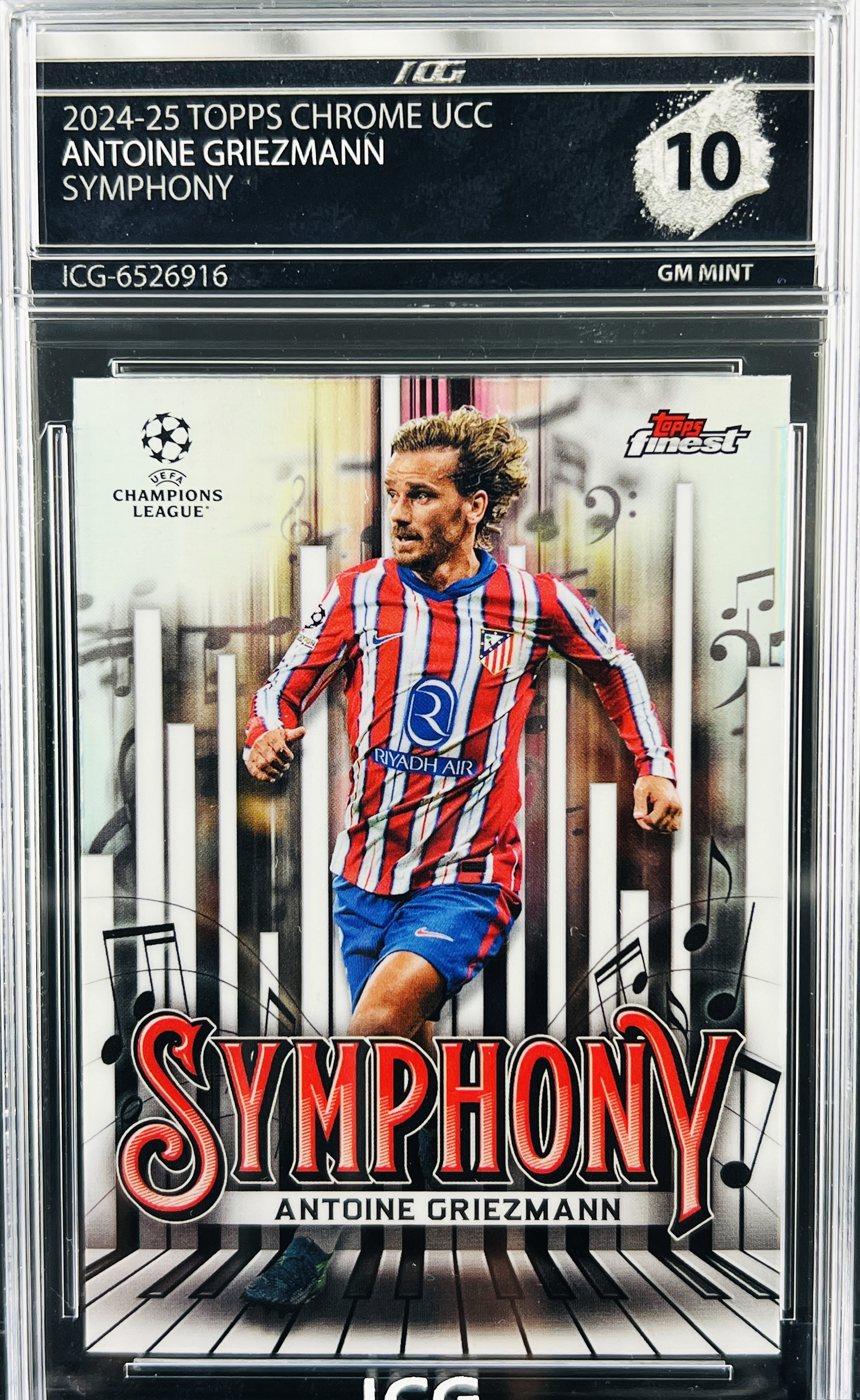 ANTOINE GRIEZMANN · 2024-25 TOPPS CHROME UCC · SYMPHONY