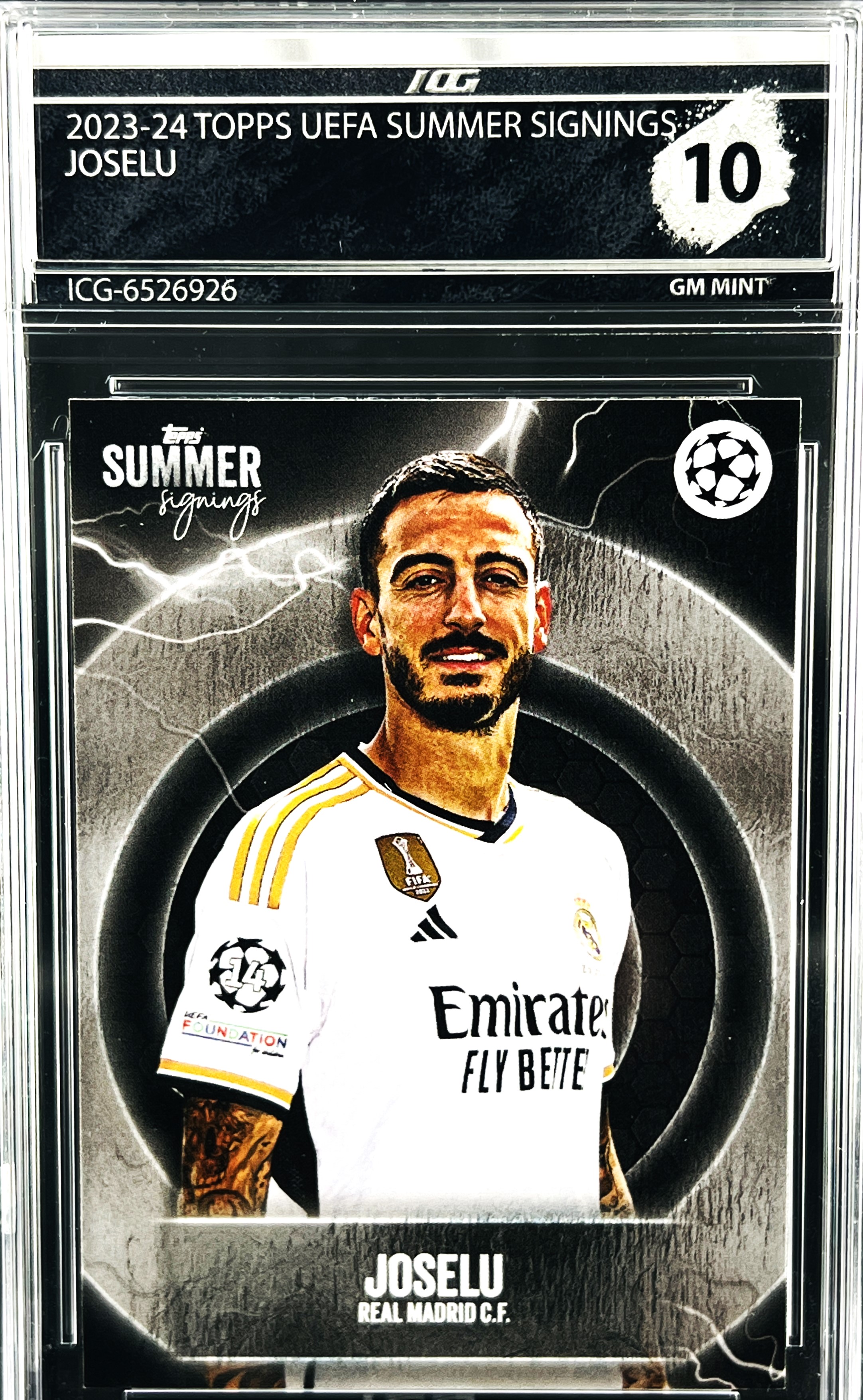 JOSELU · 2023-24 TOPPS UEFA SUMMER SIGNINGS