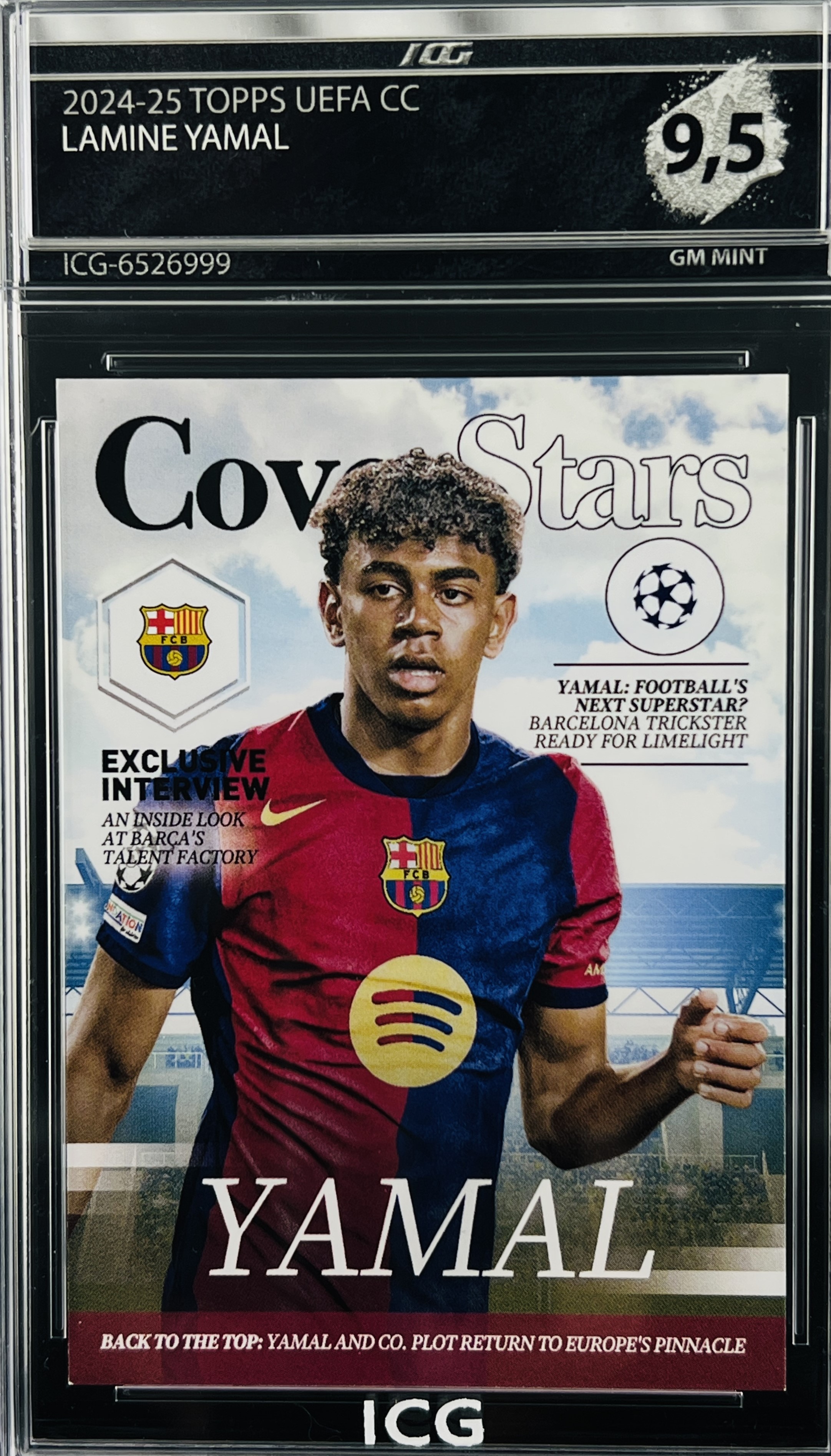 LAMINE YAMAL · 2024-25 TOPPS UEFA CC