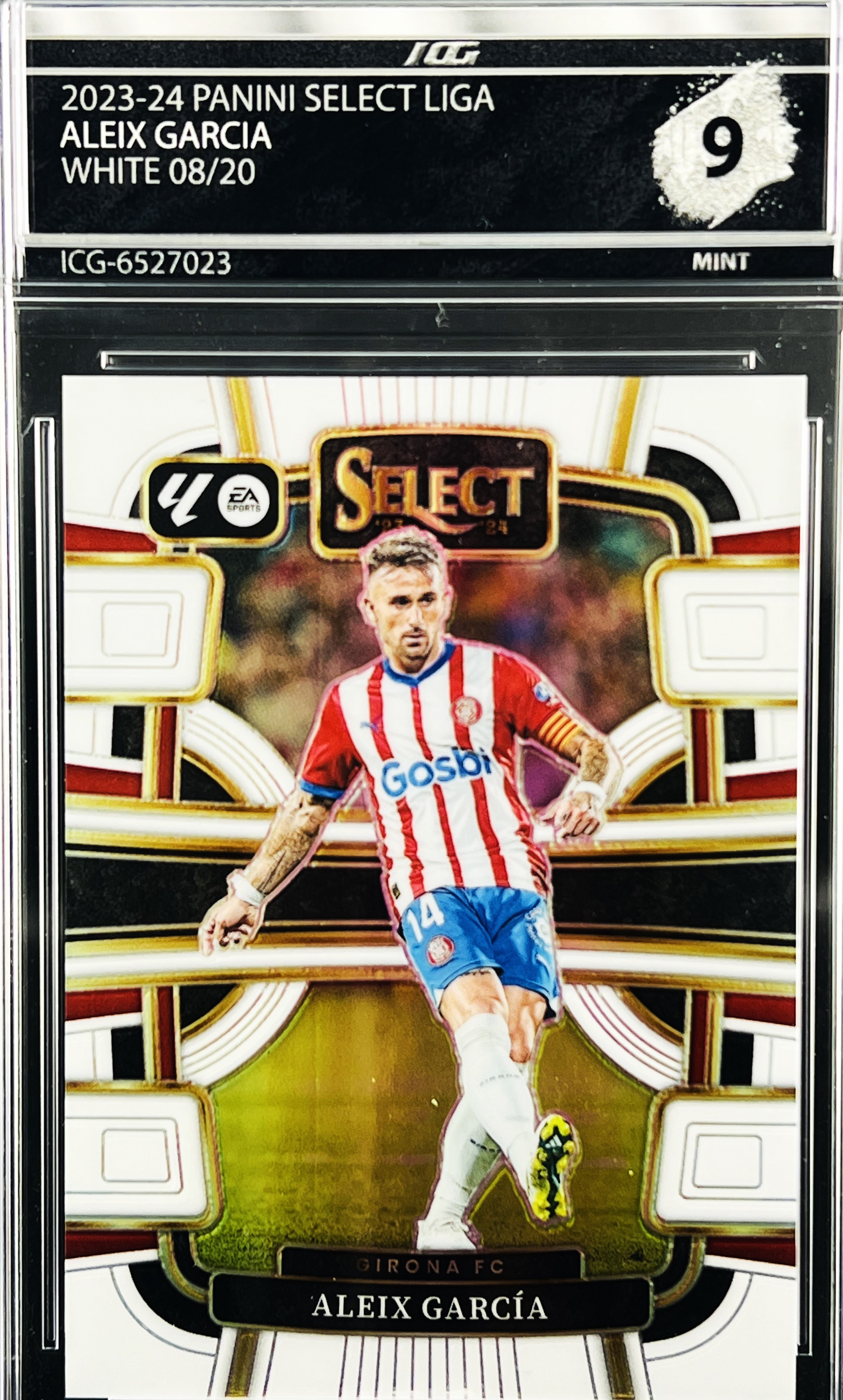 ALEIX GARCIA · 2023-24 PANINI SELECT LIGA · WHITE 08/20