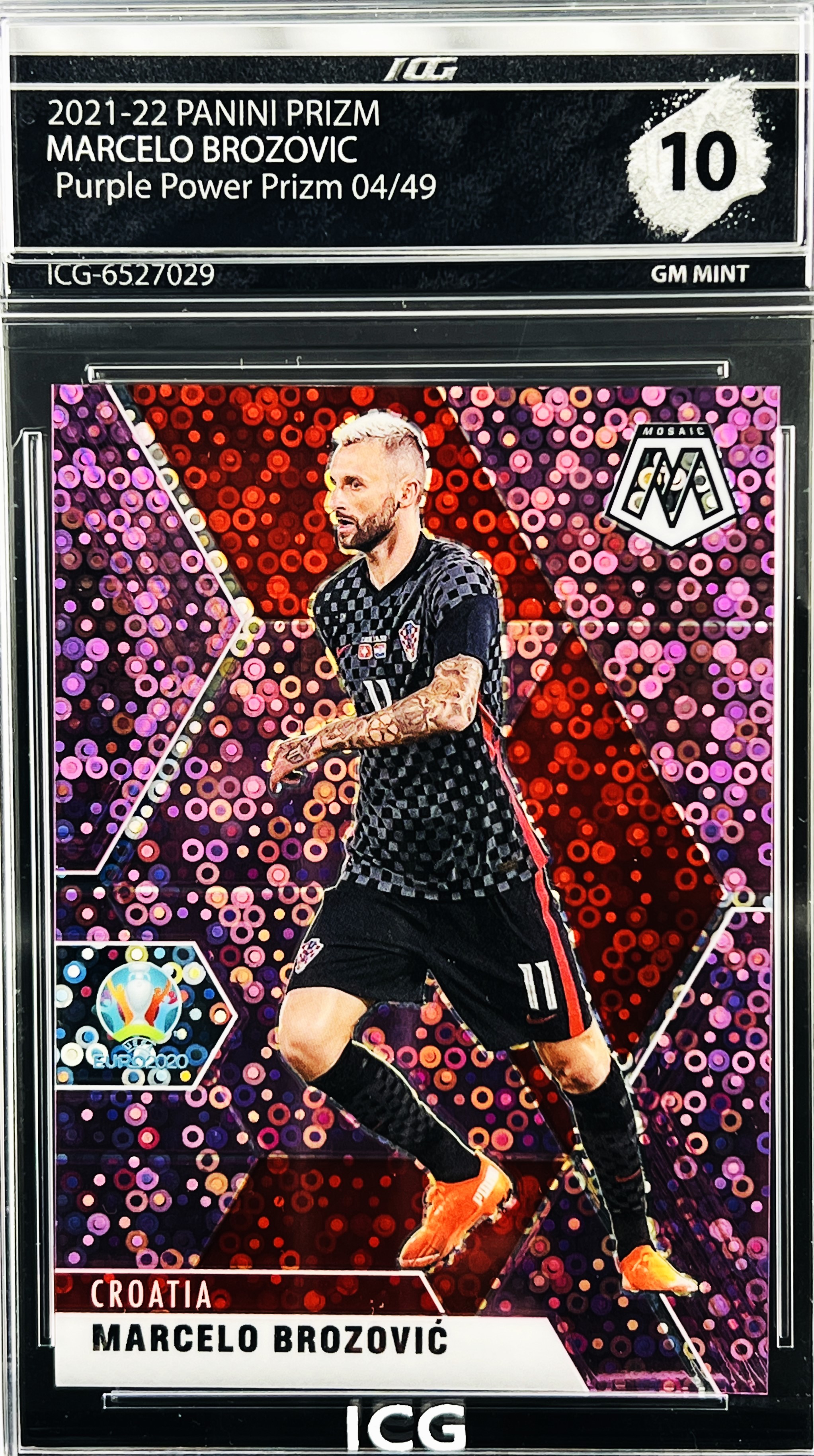 MARCELO BROZOVIC · 2021-22 PANINI PRIZM · Purple Power Prizm 04/49