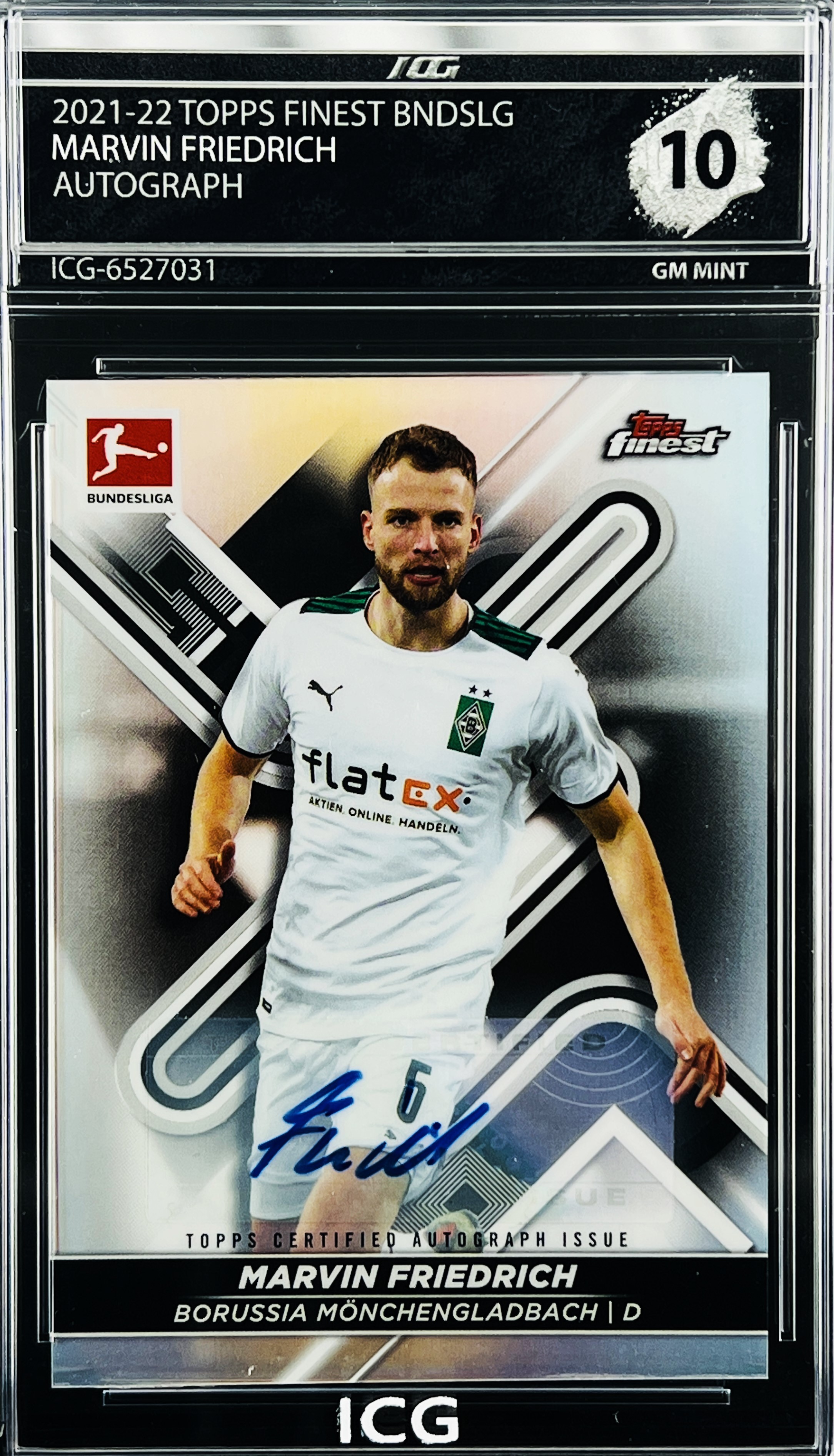 MARVIN FRIEDRICH · 2021-22 TOPPS FINEST BNDSLG