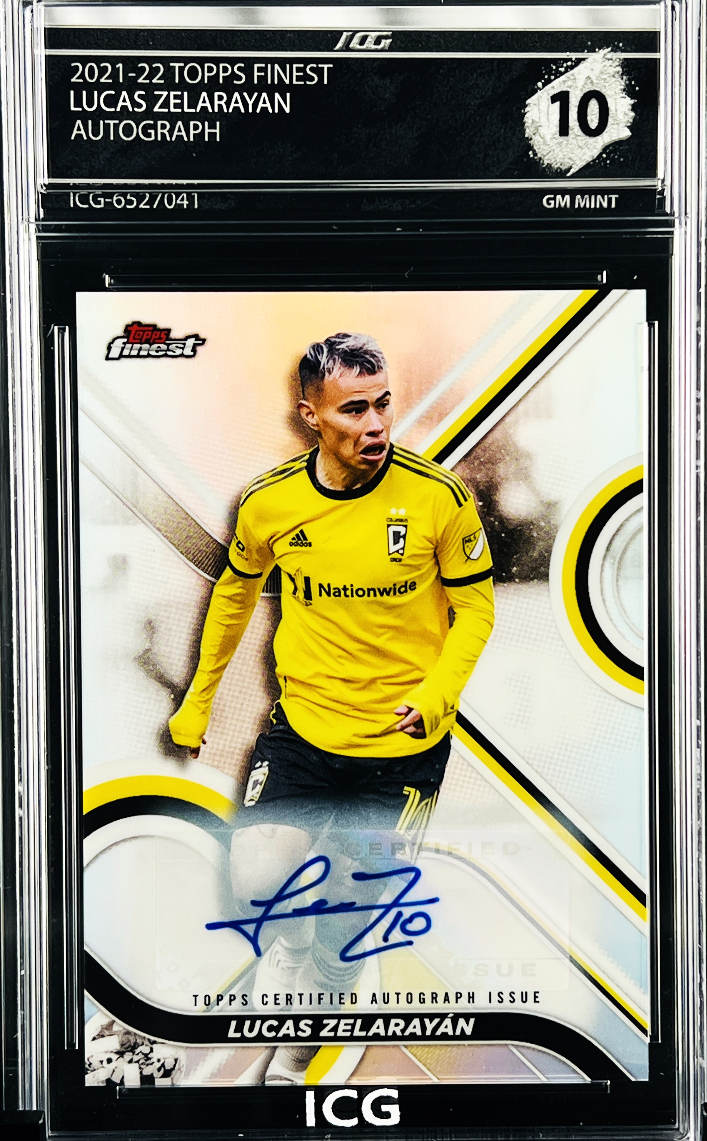 LUCAS ZELARAYAN · 2021-22 TOPPS FINEST
