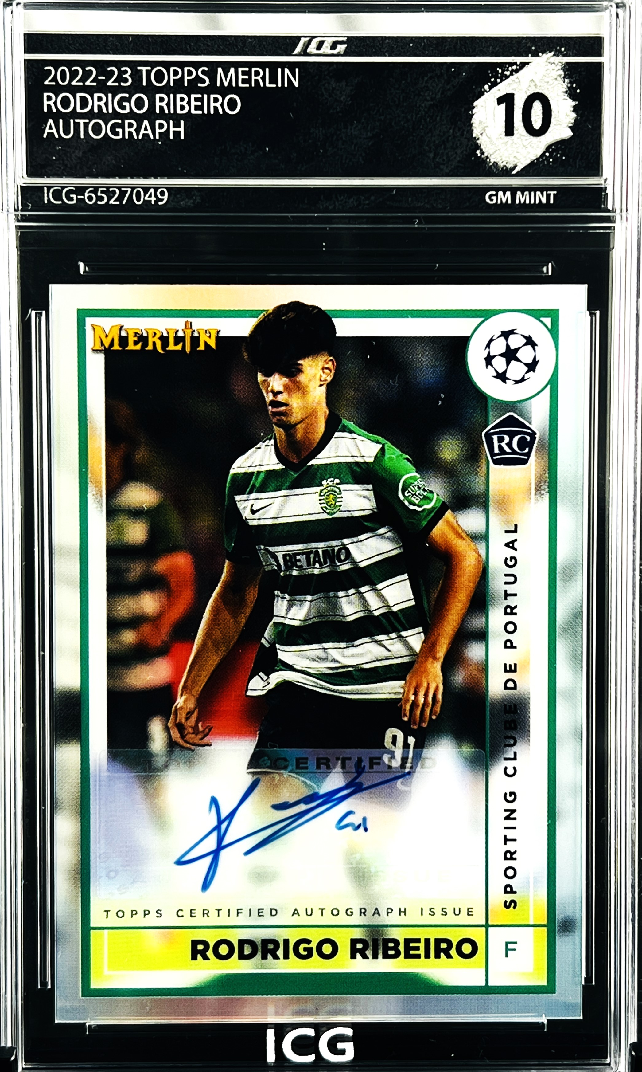 RODRIGO RIBEIRO · 2022-23 TOPPS MERLIN