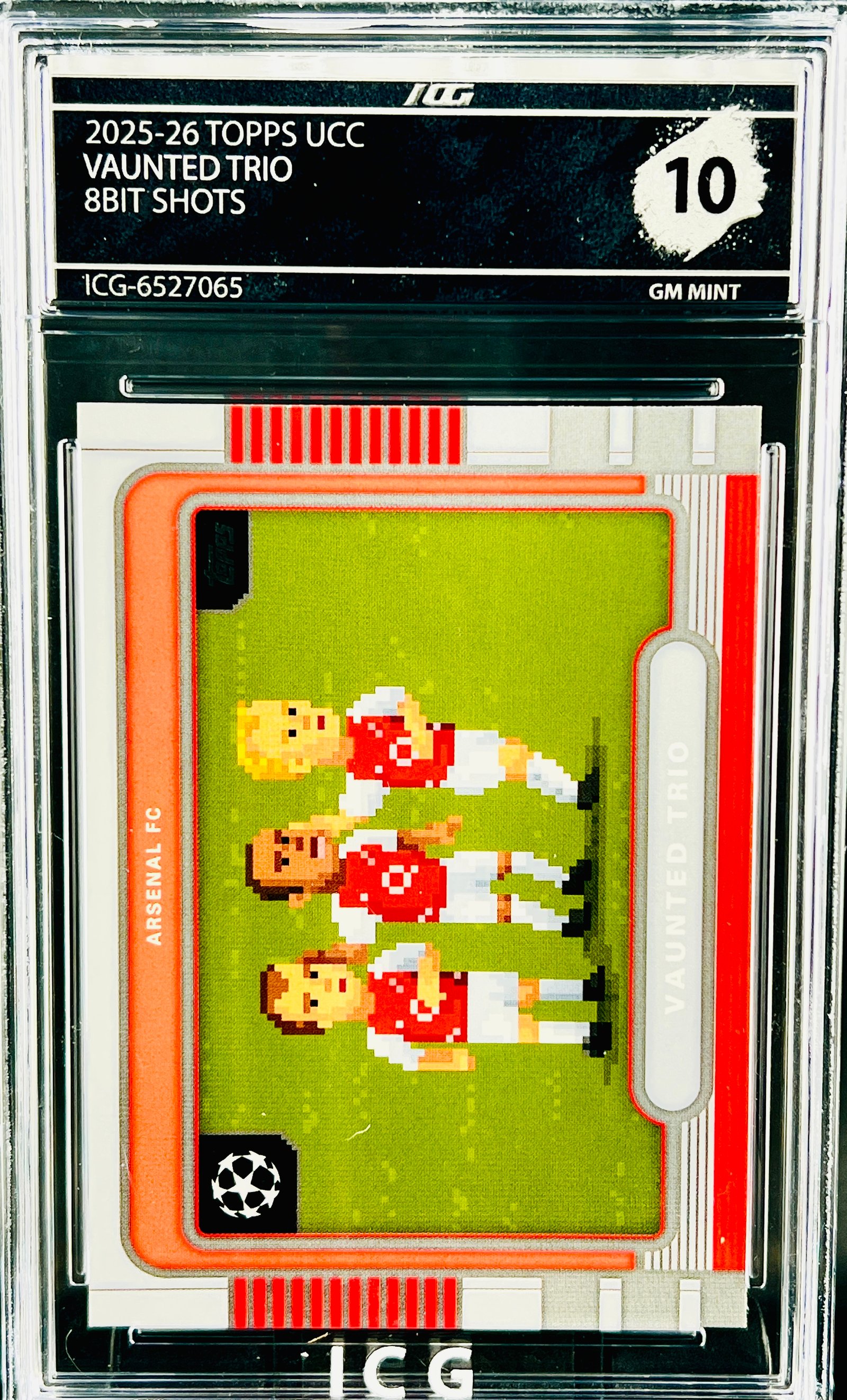 VAUNTED TRIO · 2025-26 TOPPS UCC · 8BIT SHOTS