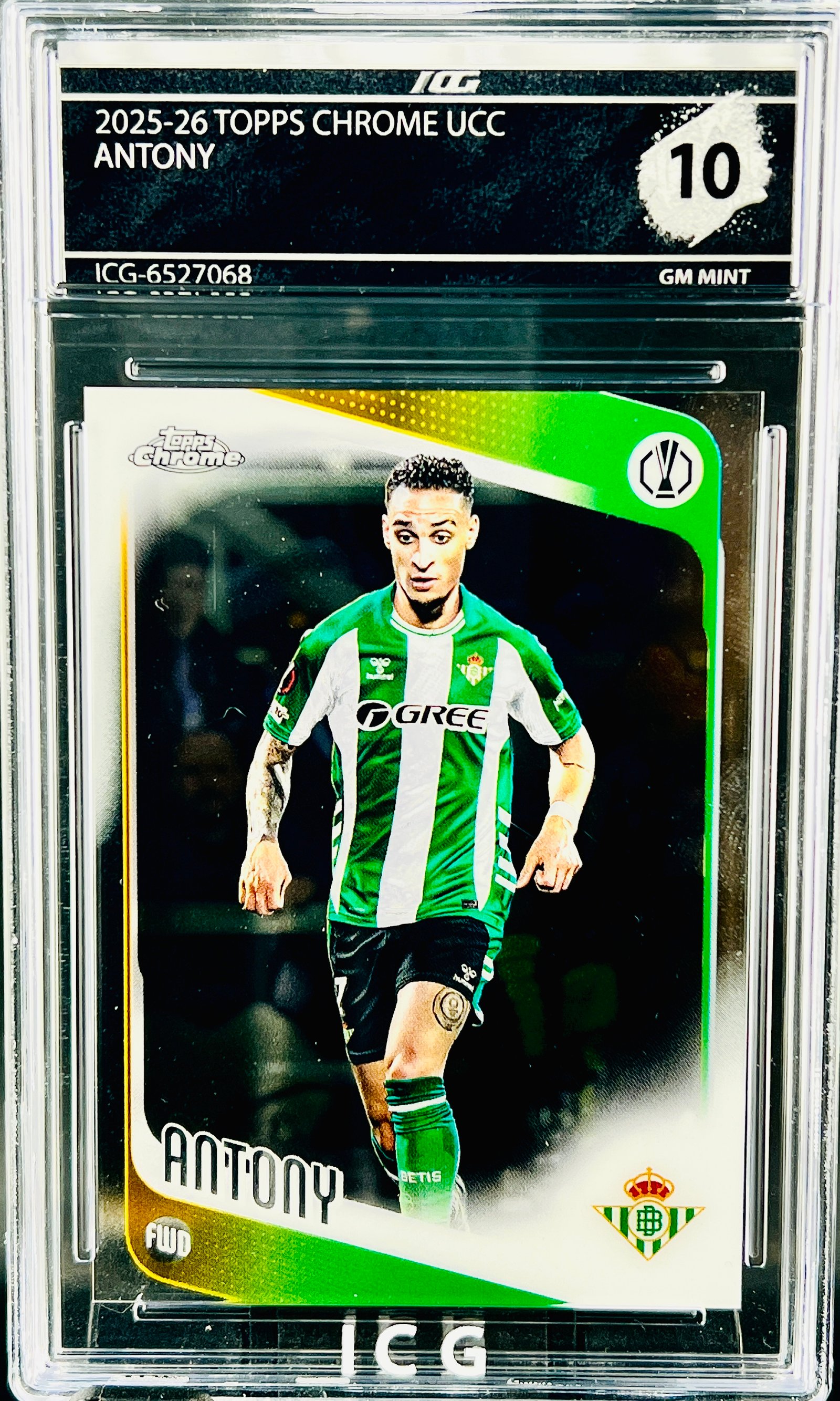 ANTONY · 2025-26 TOPPS CHROME UCC