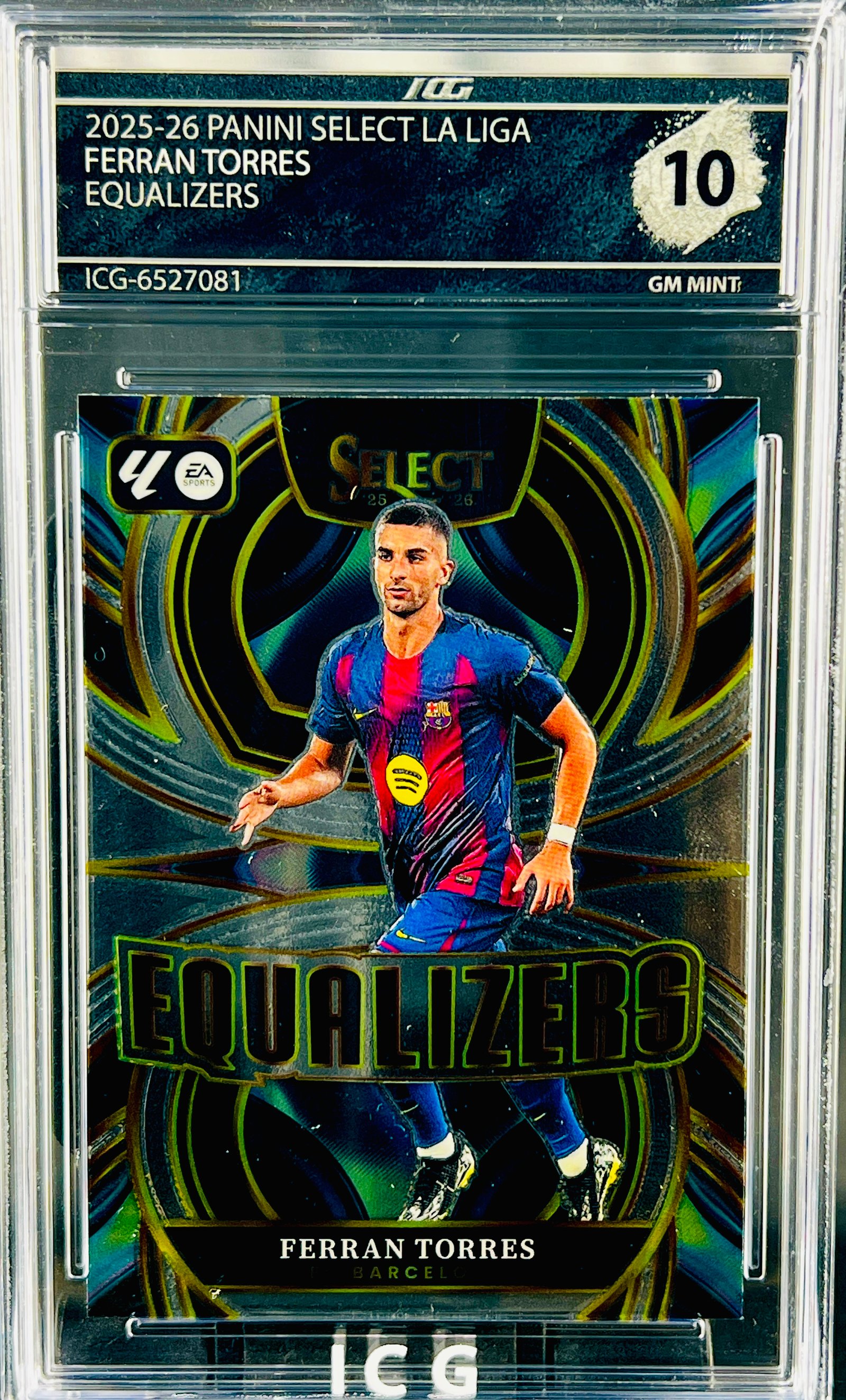 FERRAN TORRES · 2025-26 PANINI SELECT LA LIGA · EQUALIZERS