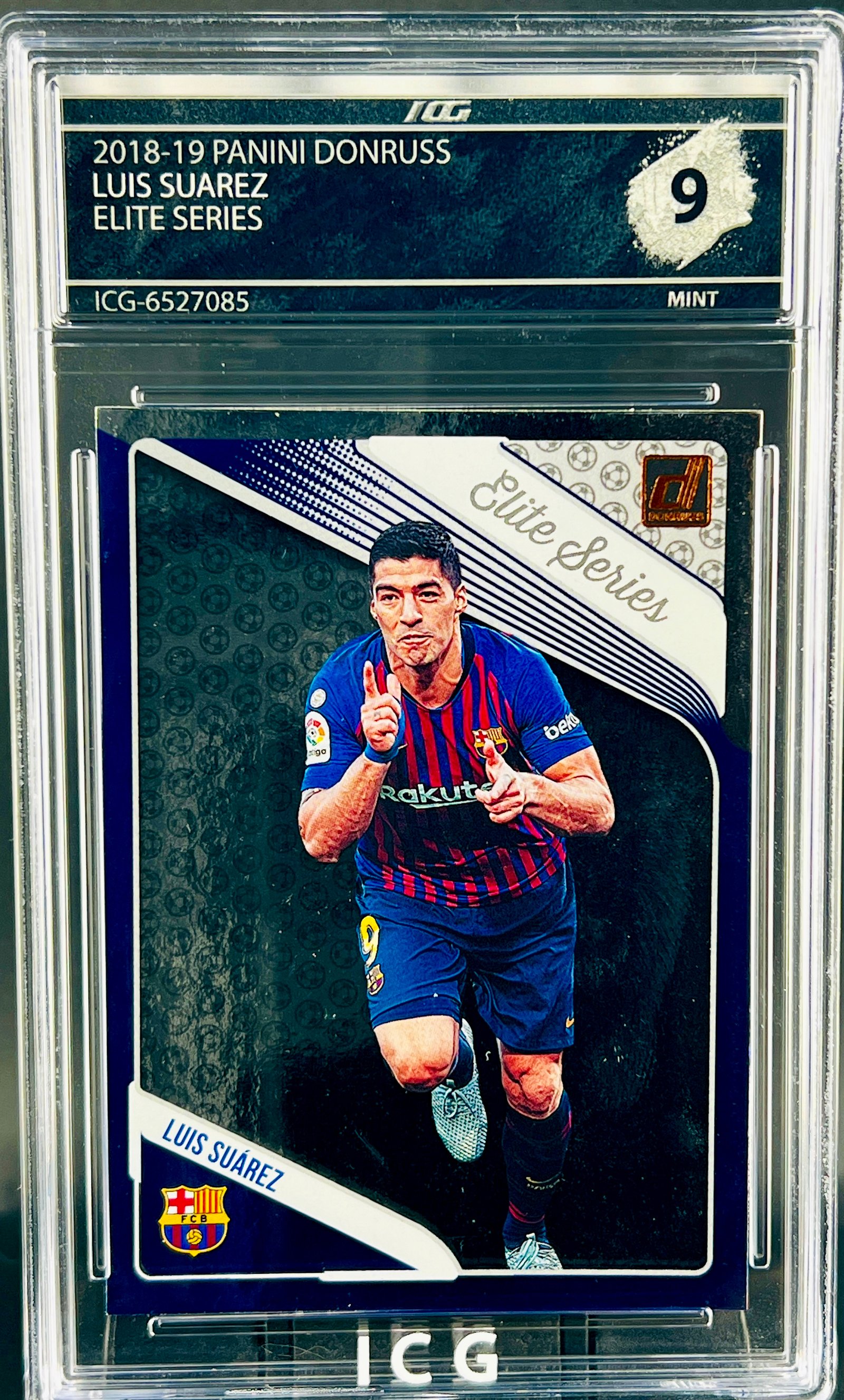 LUIS SUAREZ · 2018-19 PANINI DONRUSS · ELITE SERIES