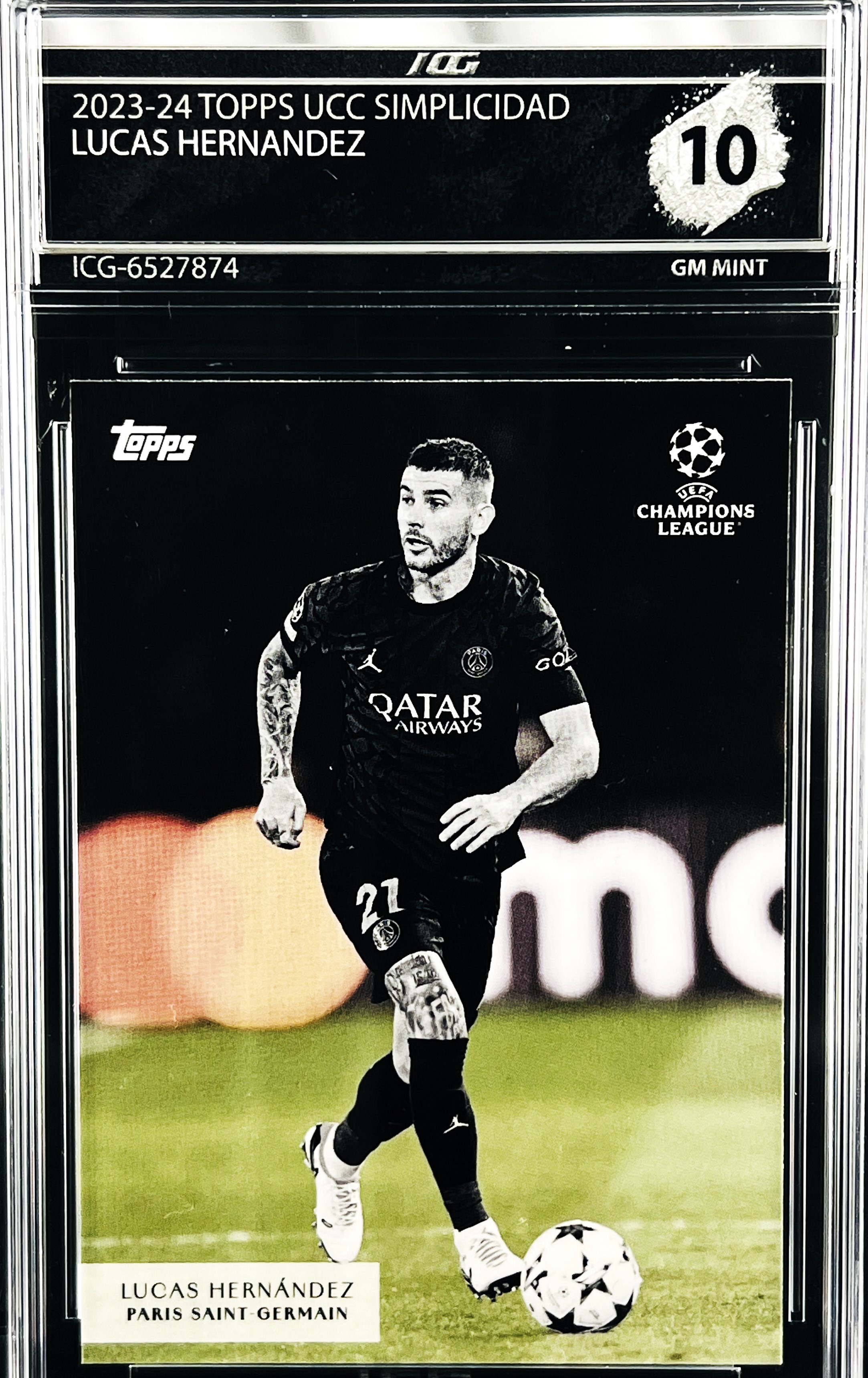 LUCAS HERNANDEZ · 2023-24 TOPPS UCC SIMPLICIDAD