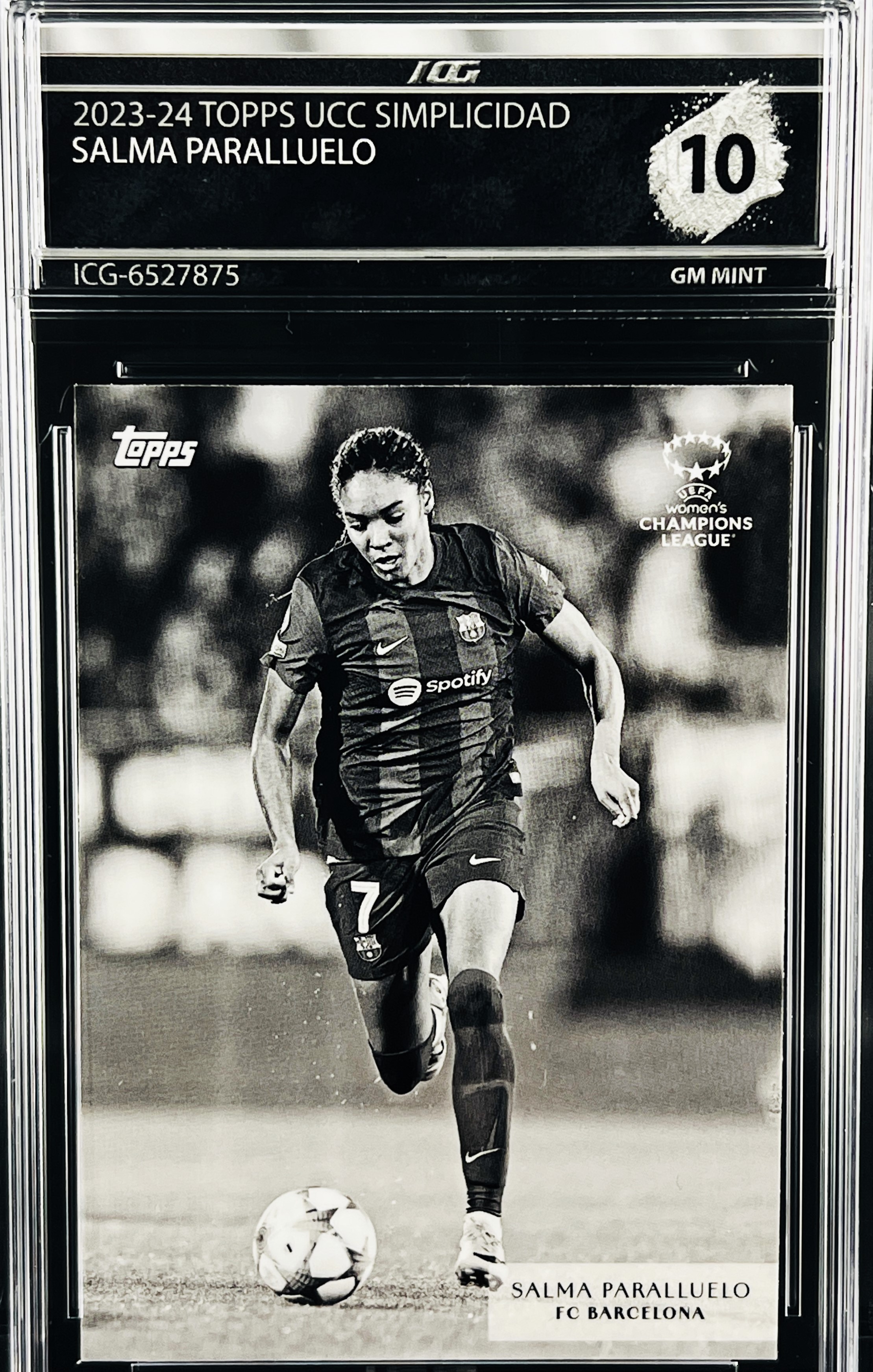 SALMA PARALLUELO · 2023-24 TOPPS UCC SIMPLICIDAD