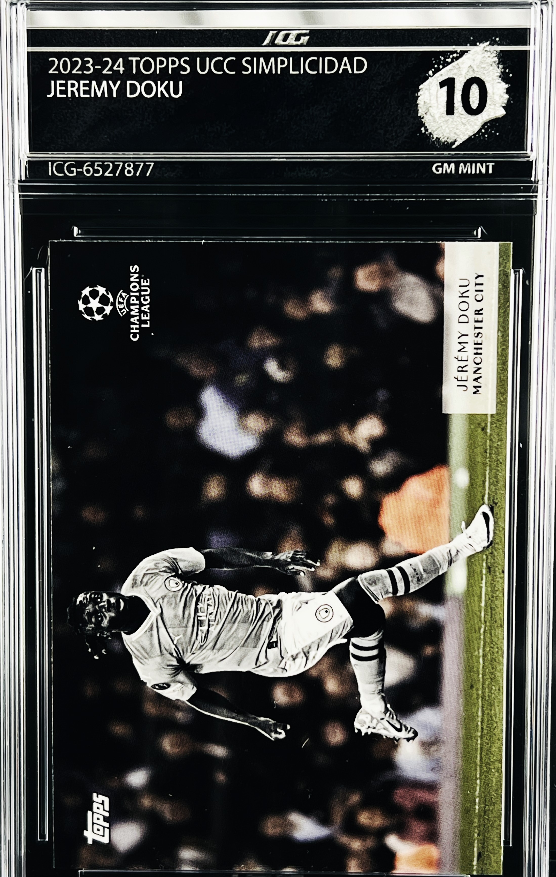 JEREMY DOKU · 2023-24 TOPPS UCC SIMPLICIDAD