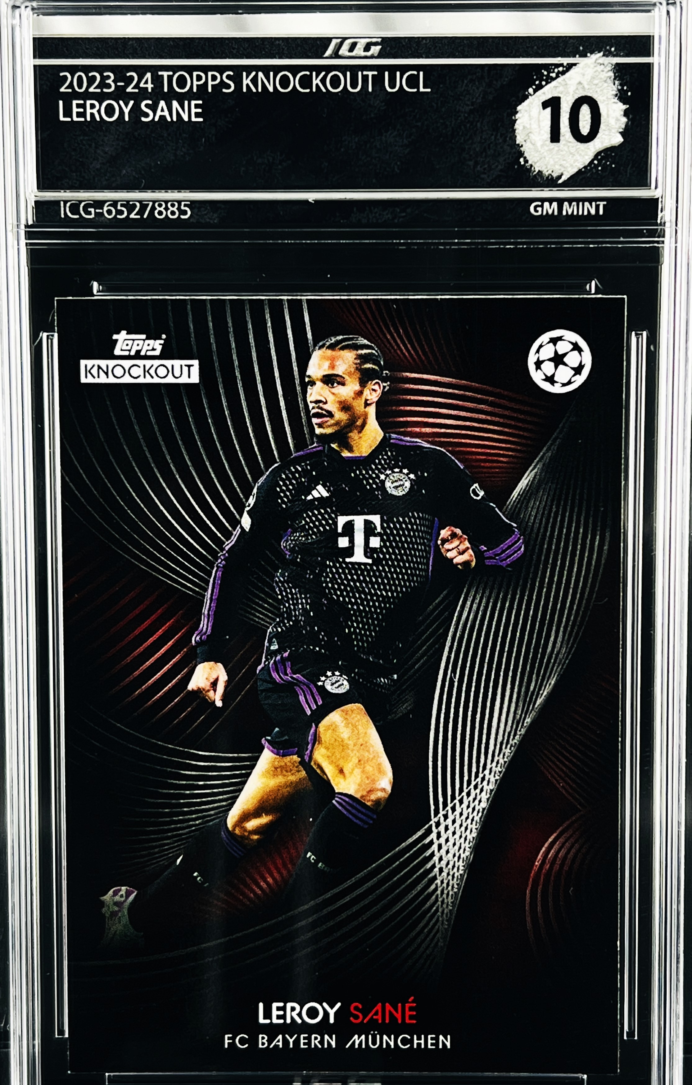 LEROY SANE · 2023-24 TOPPS KNOCKOUT UCL