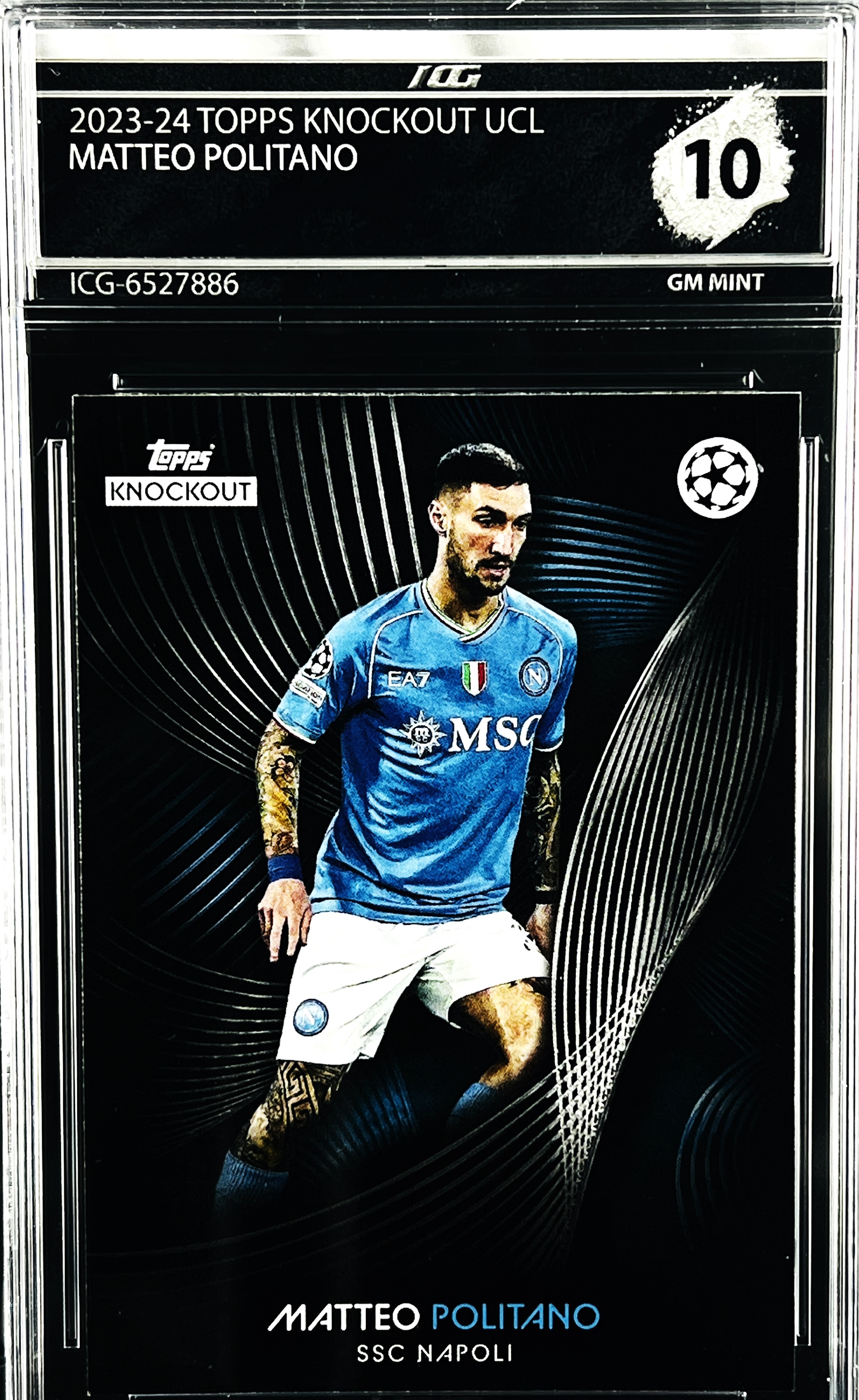 MATTEO POLITANO · 2023-24 TOPPS KNOCKOUT UCL