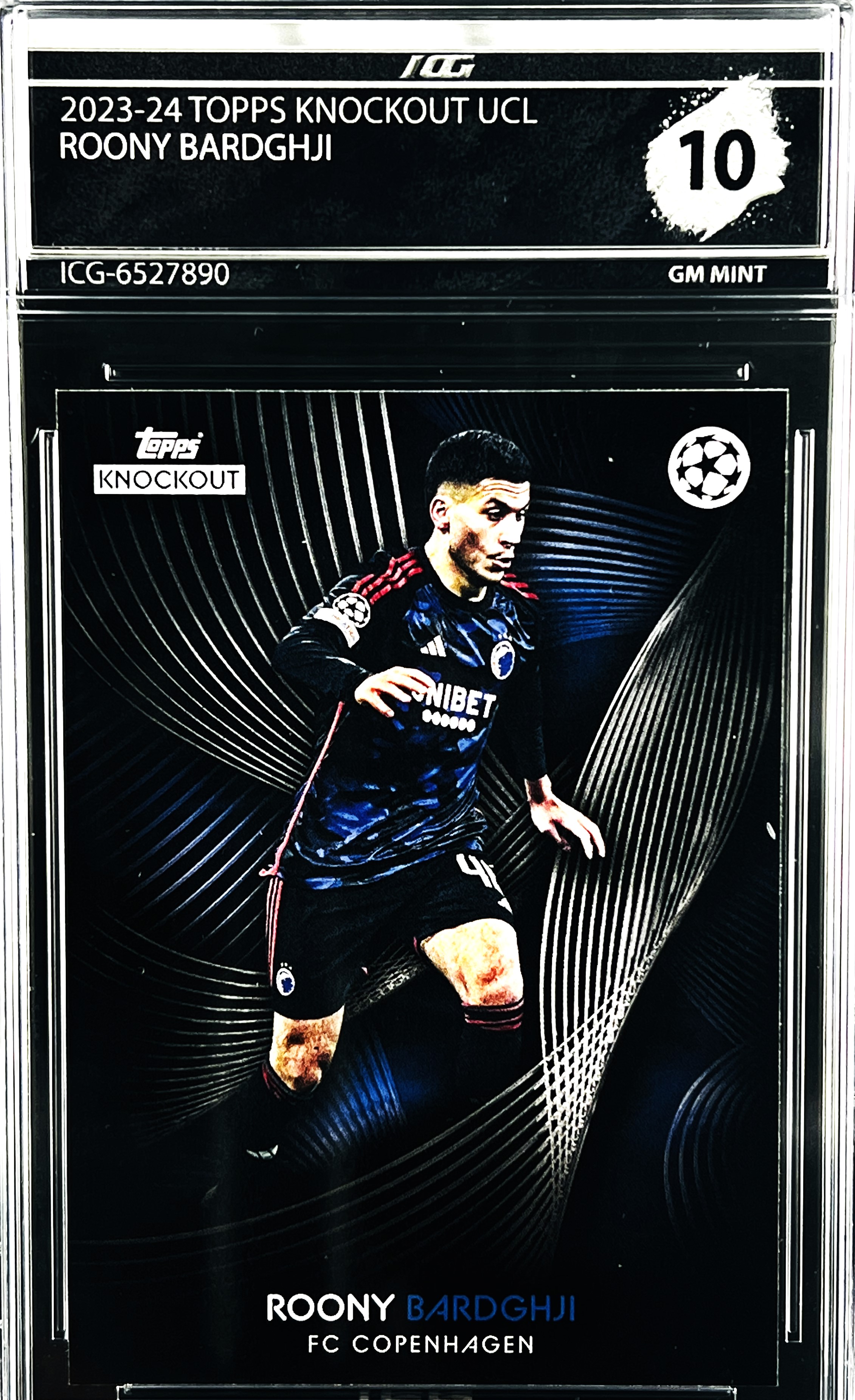 ROONY BARDGHJI · 2023-24 TOPPS KNOCKOUT UCL