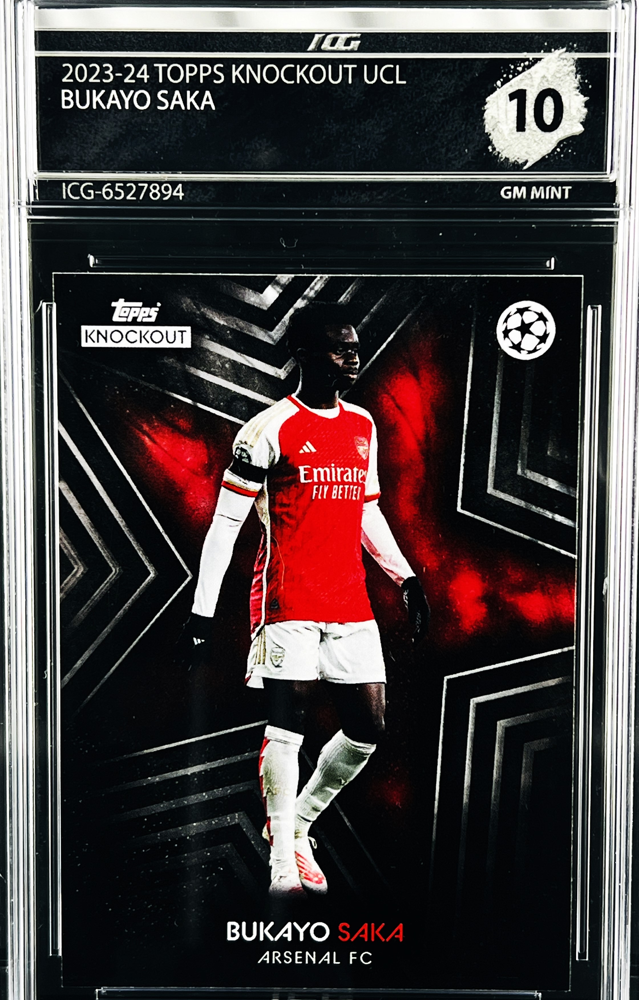BUKAYO SAKA · 2023-24 TOPPS KNOCKOUT UCL