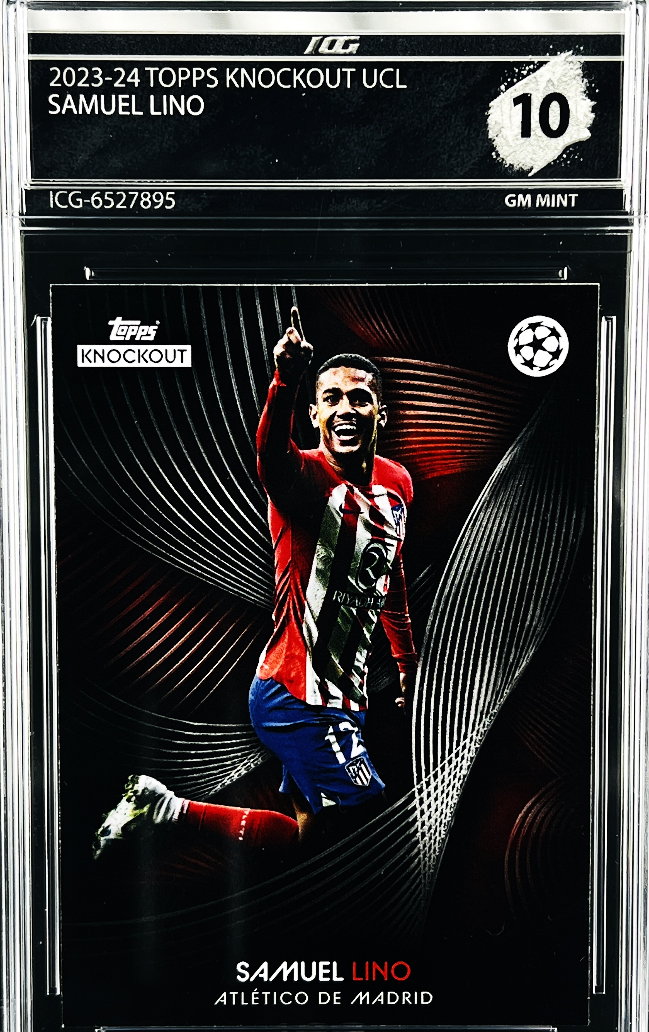 SAMUEL LINO · 2023-24 TOPPS KNOCKOUT UCL