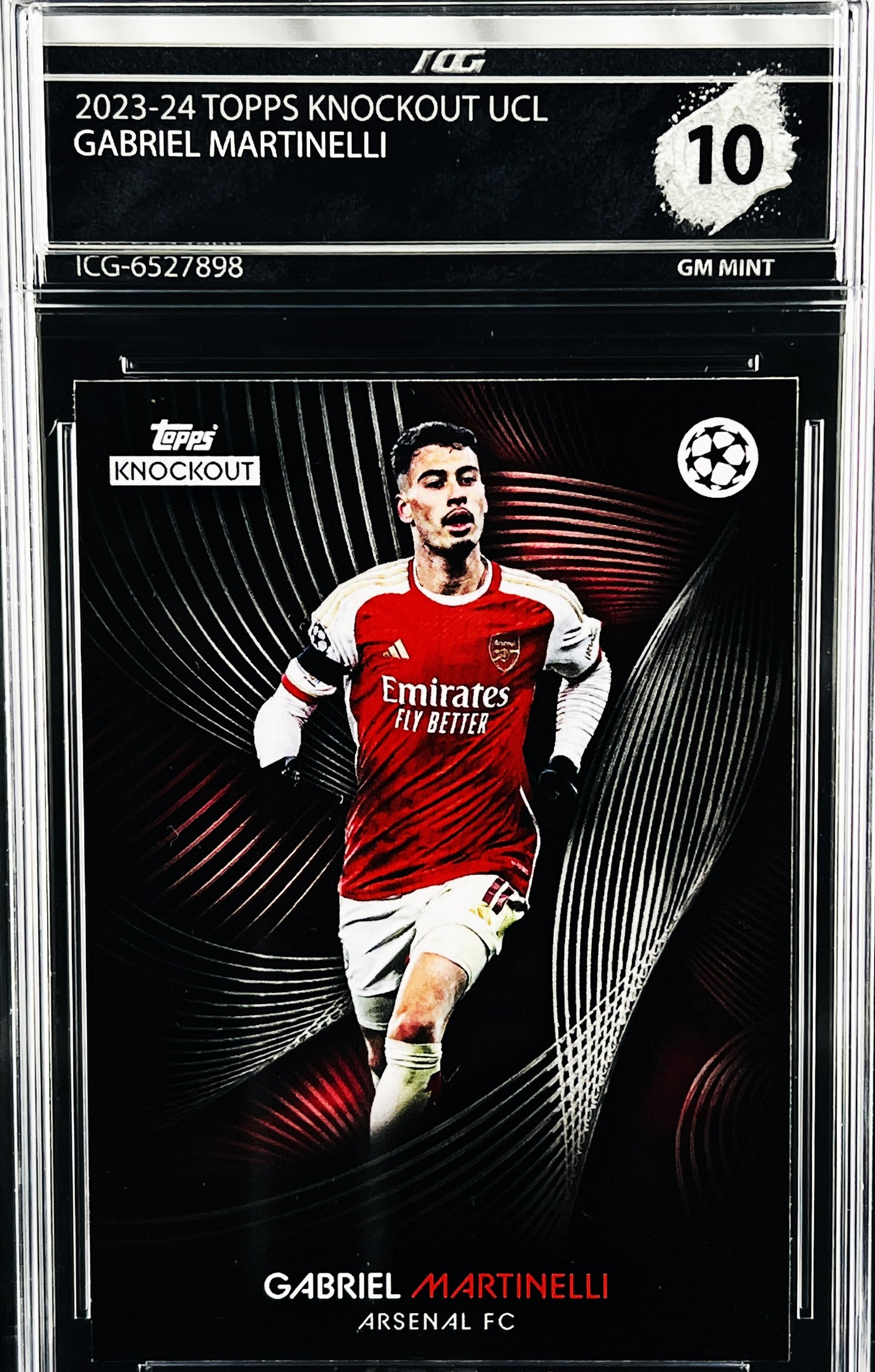 GABRIEL MARTINELLI · 2023-24 TOPPS KNOCKOUT UCL