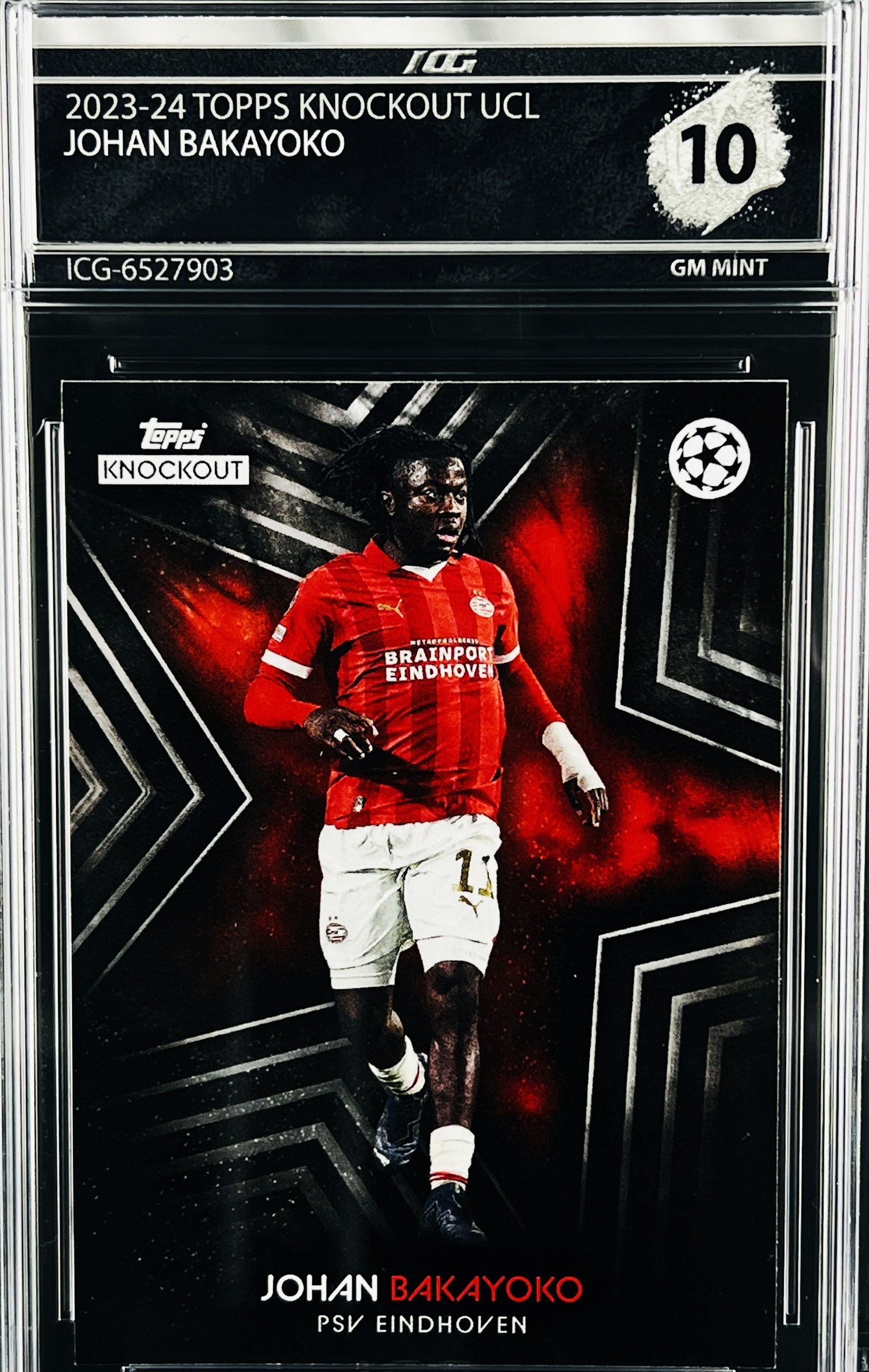 JOHAN BAKAYOKO · 2023-24 TOPPS KNOCKOUT UCL