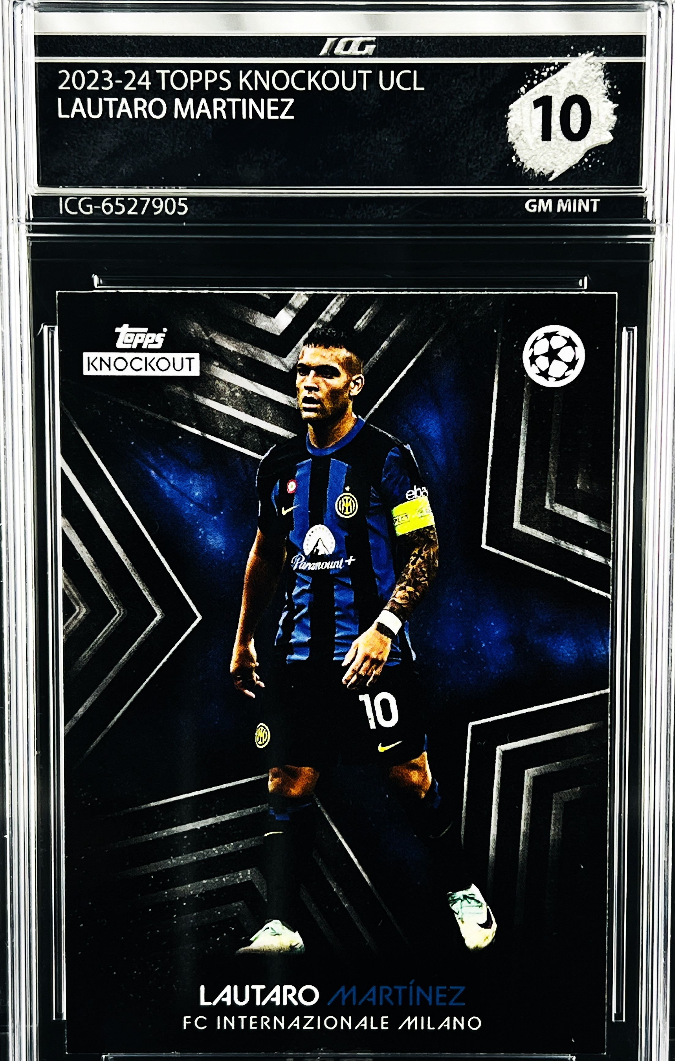 LAUTARO MARTINEZ · 2023-24 TOPPS KNOCKOUT UCL