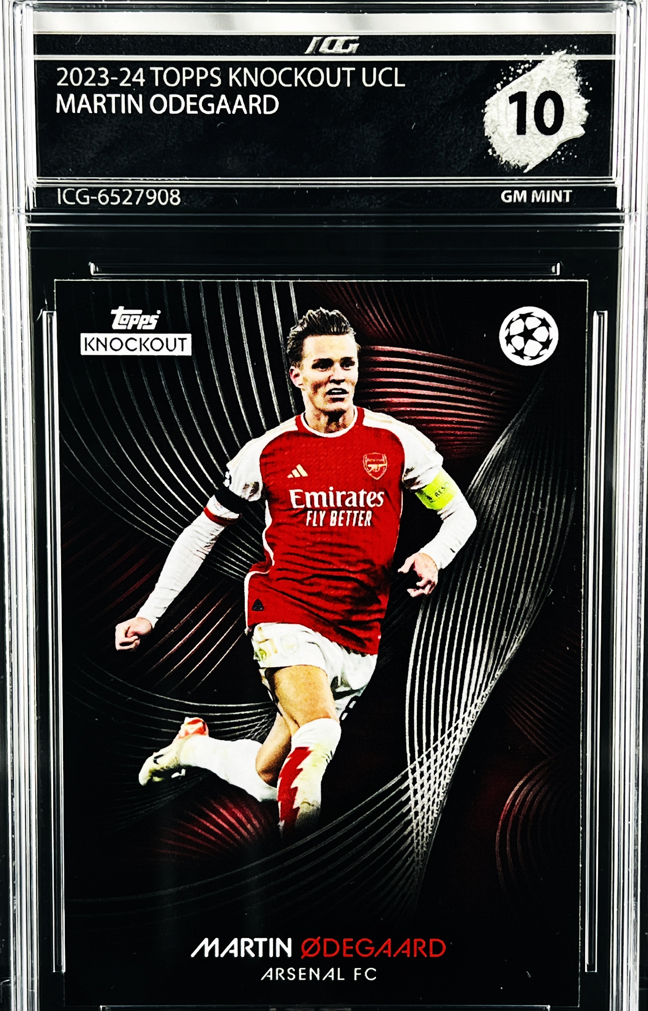 MARTIN ODEGAARD · 2023-24 TOPPS KNOCKOUT UCL