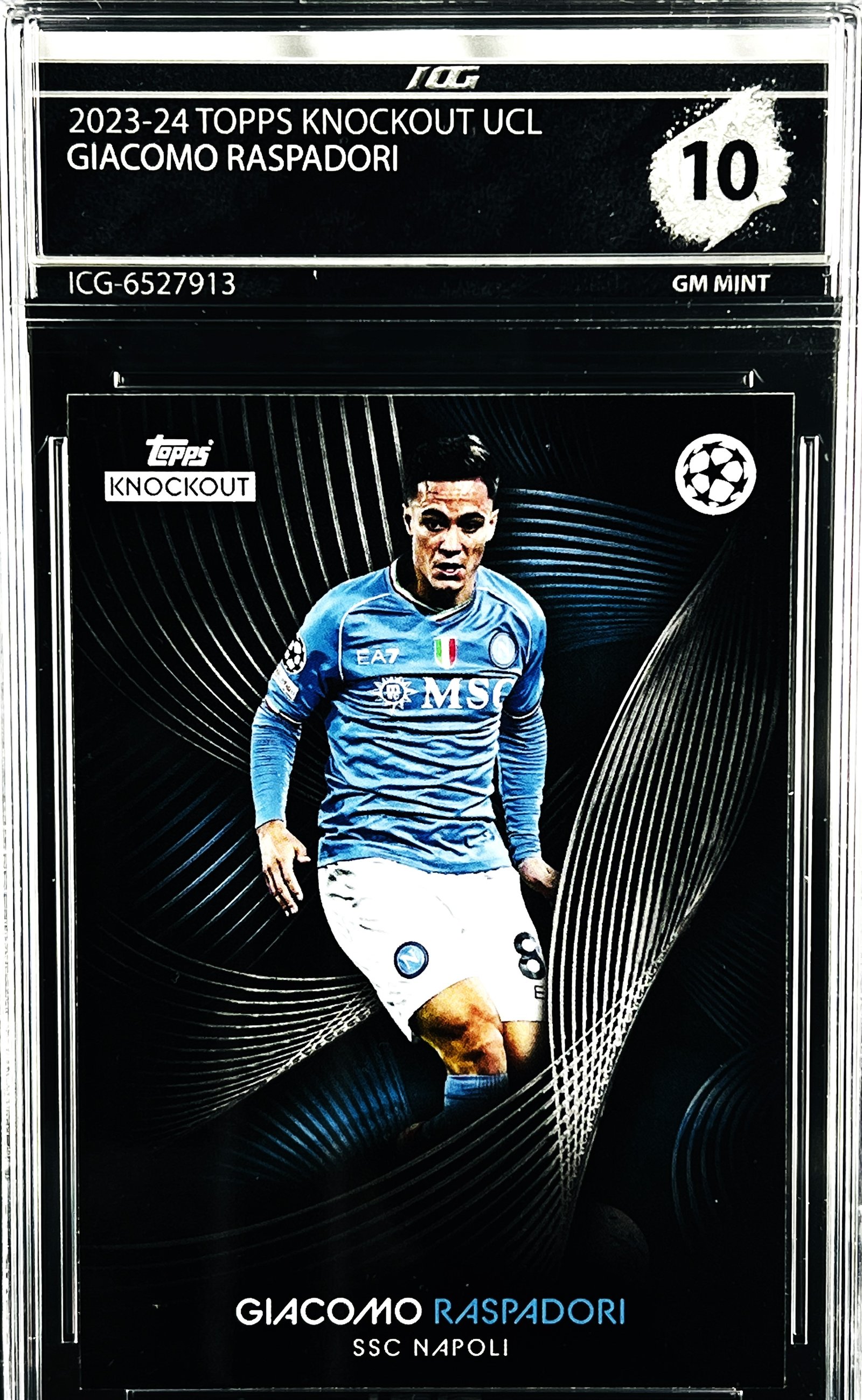 GIACOMO RASPADORI · 2023-24 TOPPS KNOCKOUT UCL