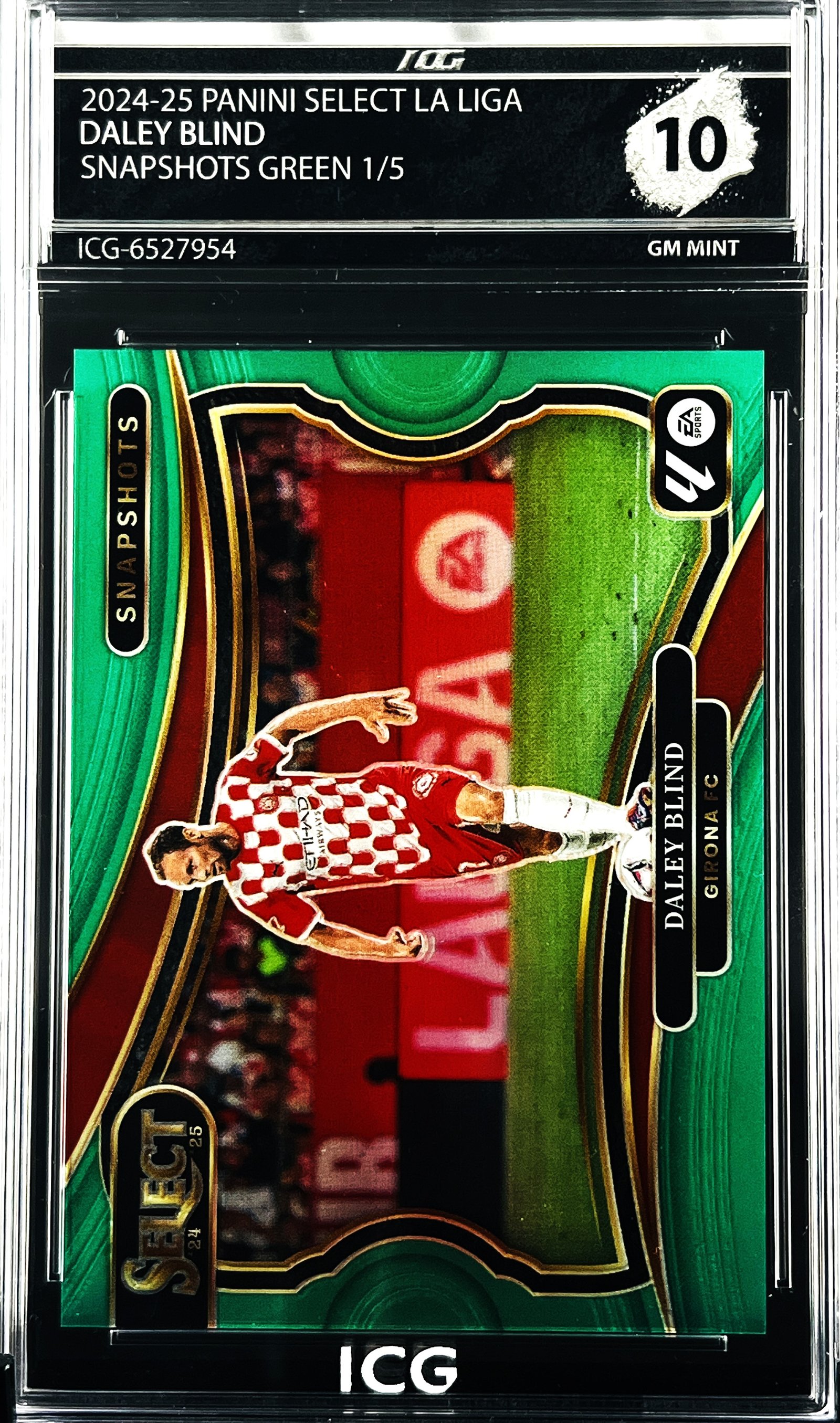 DALEY BLIND · 2024-25 PANINI SELECT LA LIGA · SNAPSHOTS GREEN 1/5