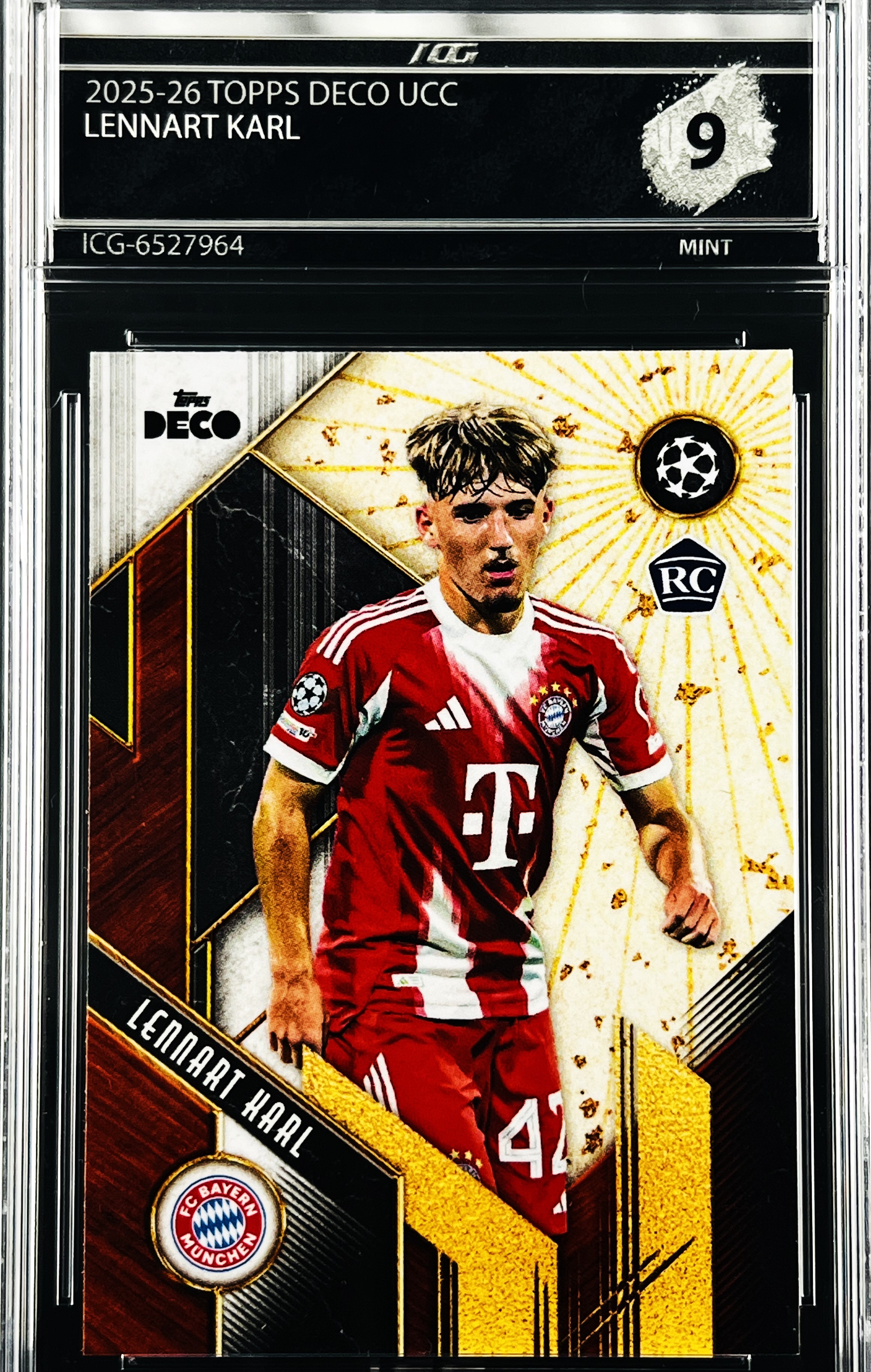 LENNART KARL · 2025-26 TOPPS DECO UCC