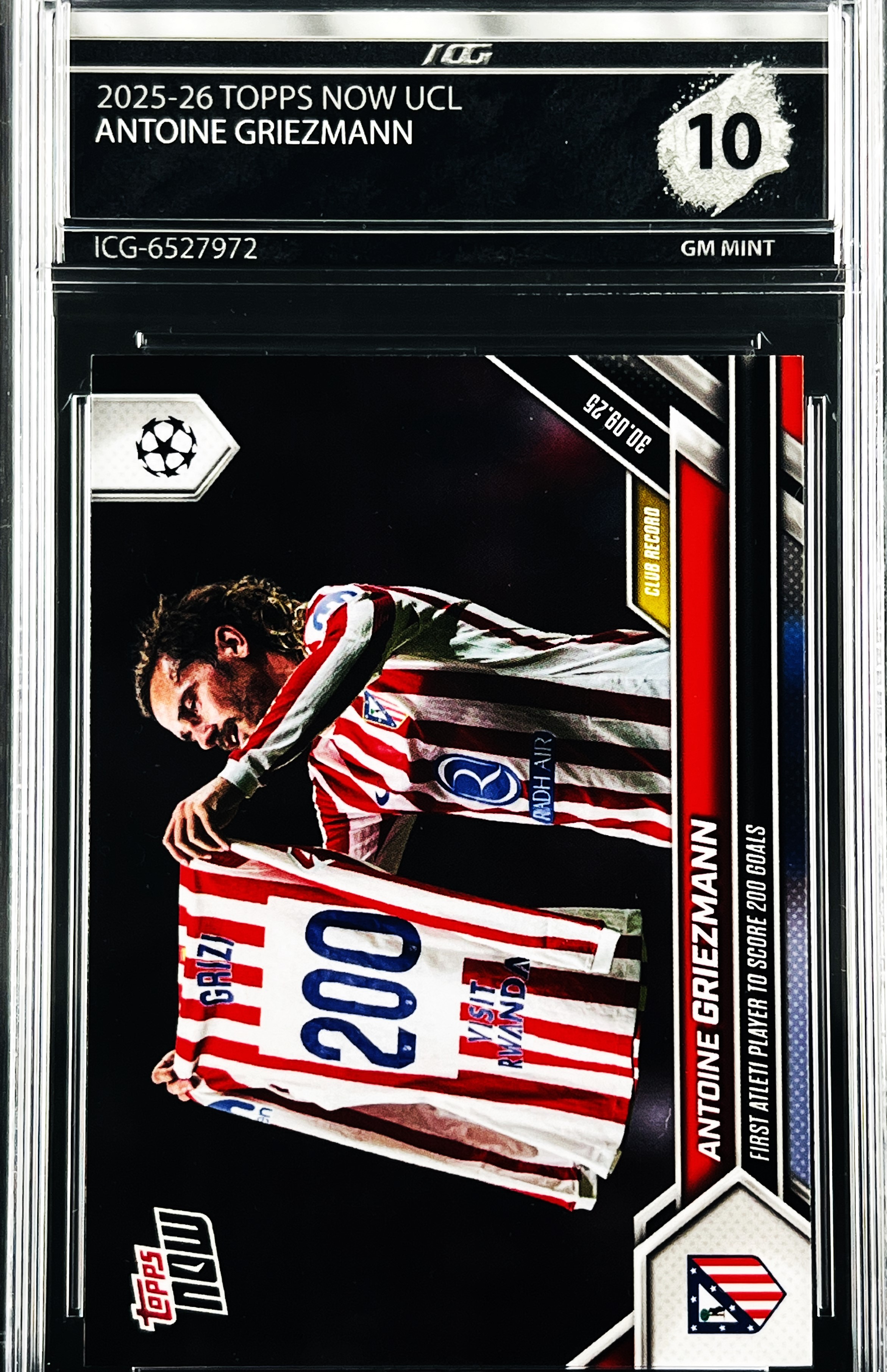 ANTOINE GRIEZMANN · 2025-26 TOPPS NOW UCL