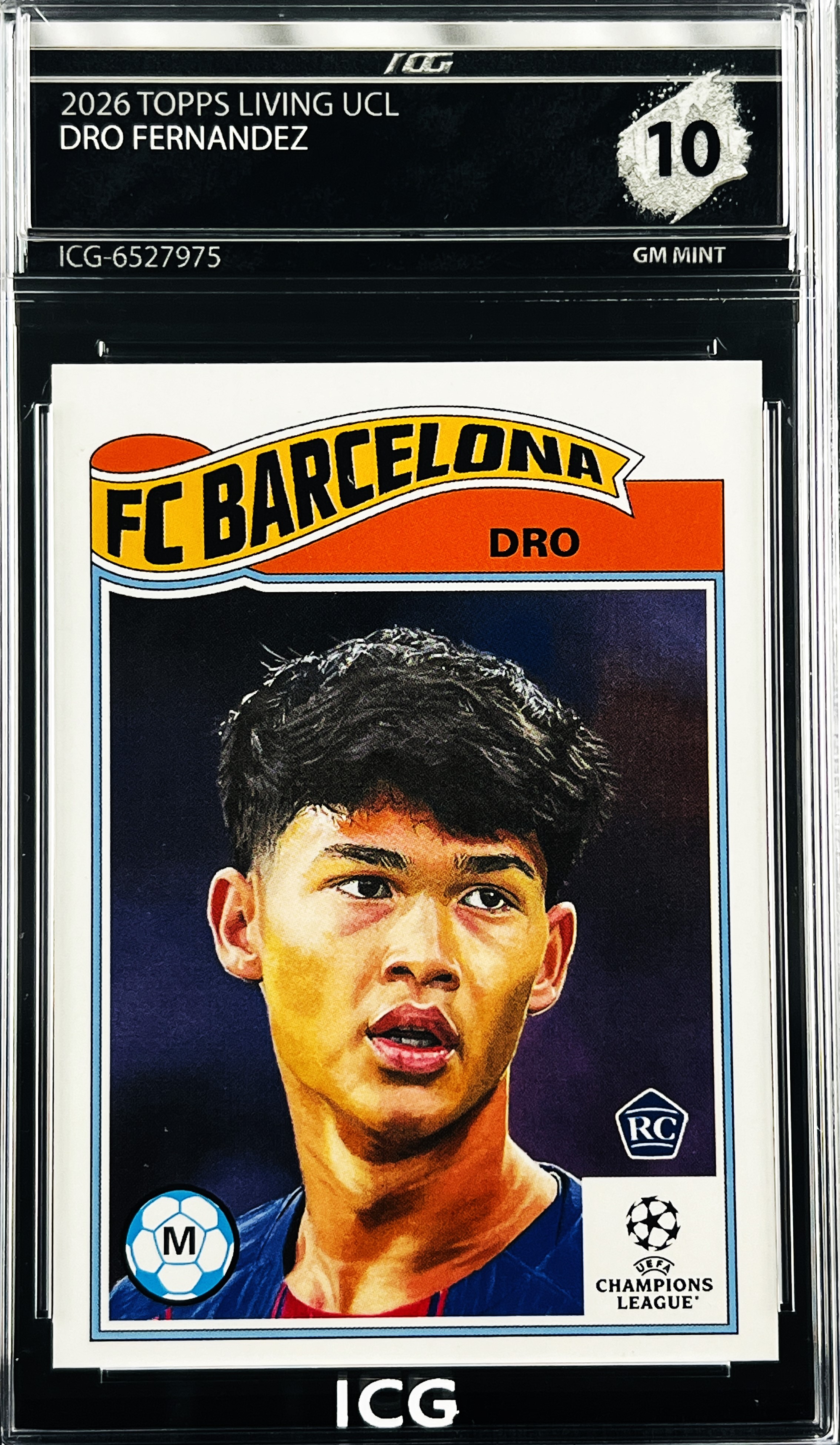 DRO FERNANDEZ · 2026 TOPPS LIVING UCL