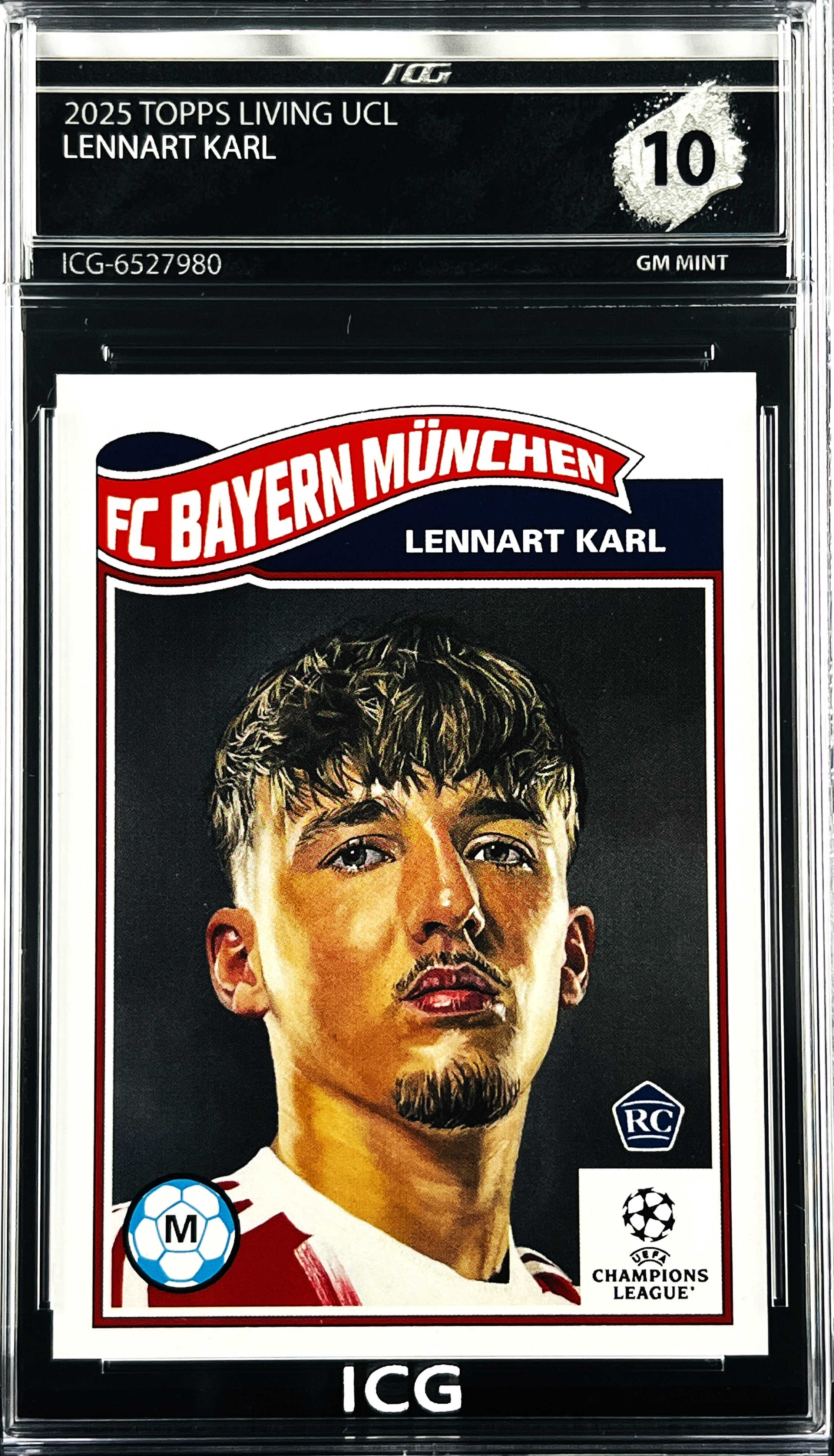LENNART KARL · 2025 TOPPS LIVING UCL
