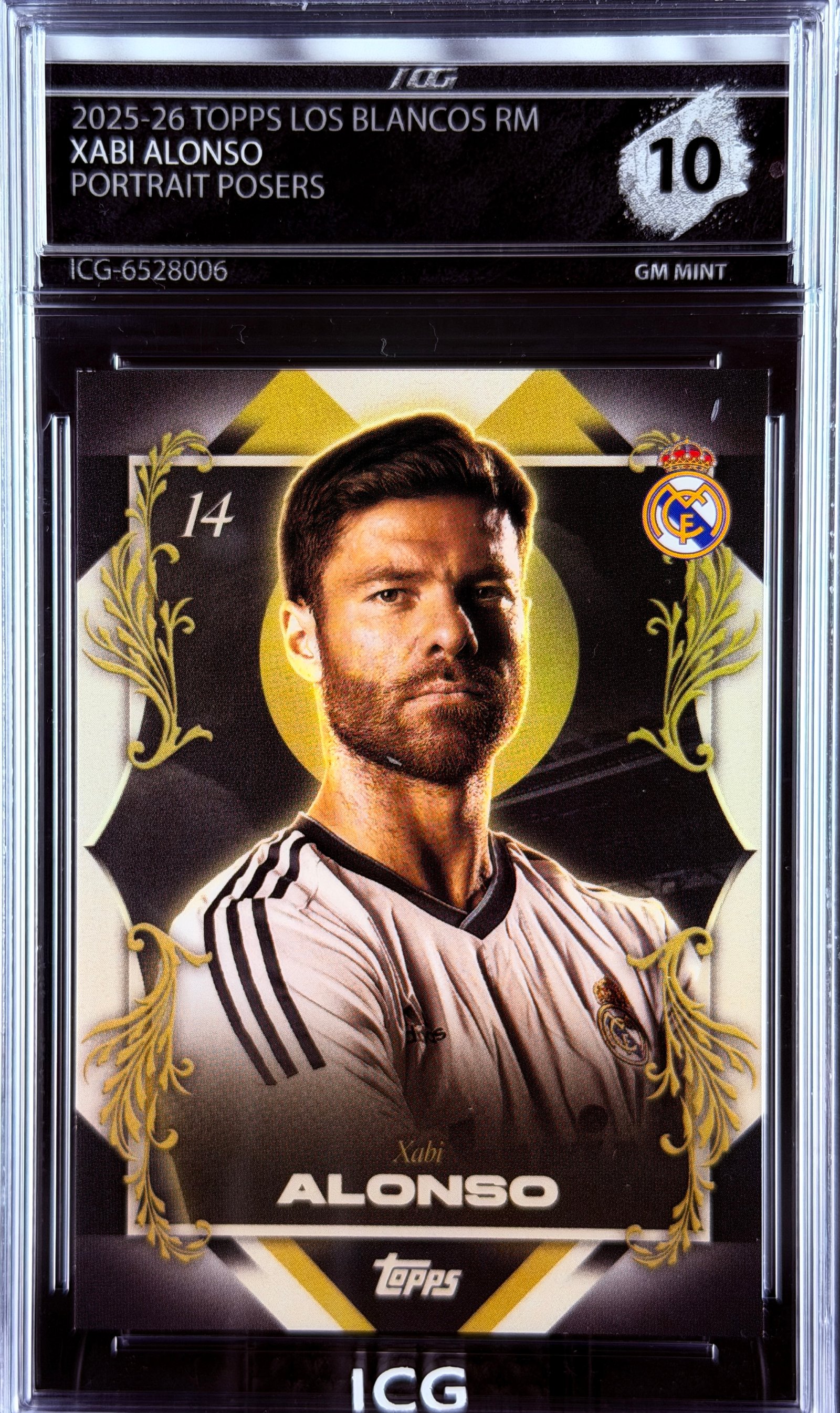 XABI ALONSO · 2025-26 TOPPS LOS BLANCOS REAL MADRID · PORTRAIT POSERS