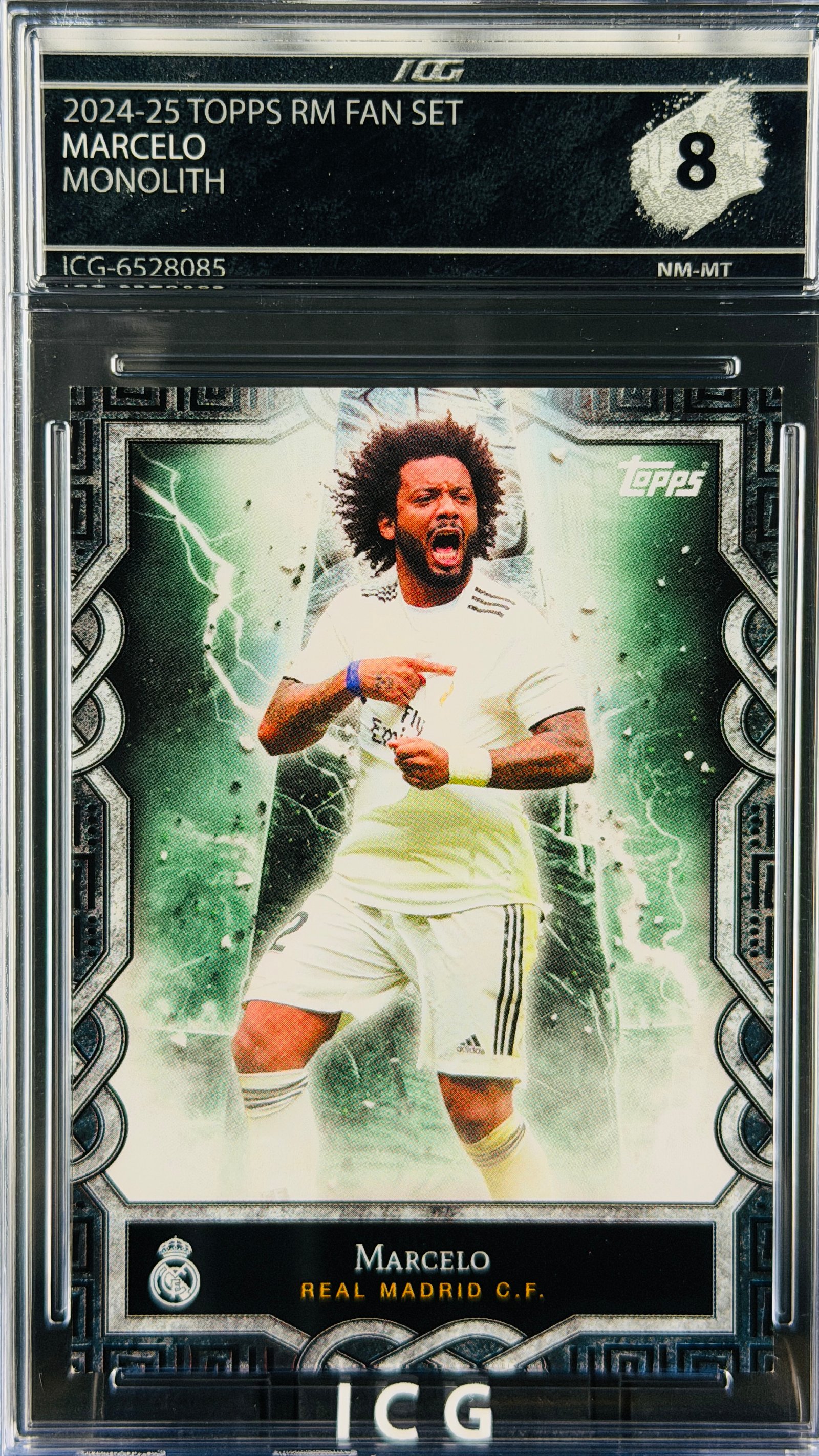 MARCELO · 2024-25 TOPPS RM FAN SET · MONOLITH