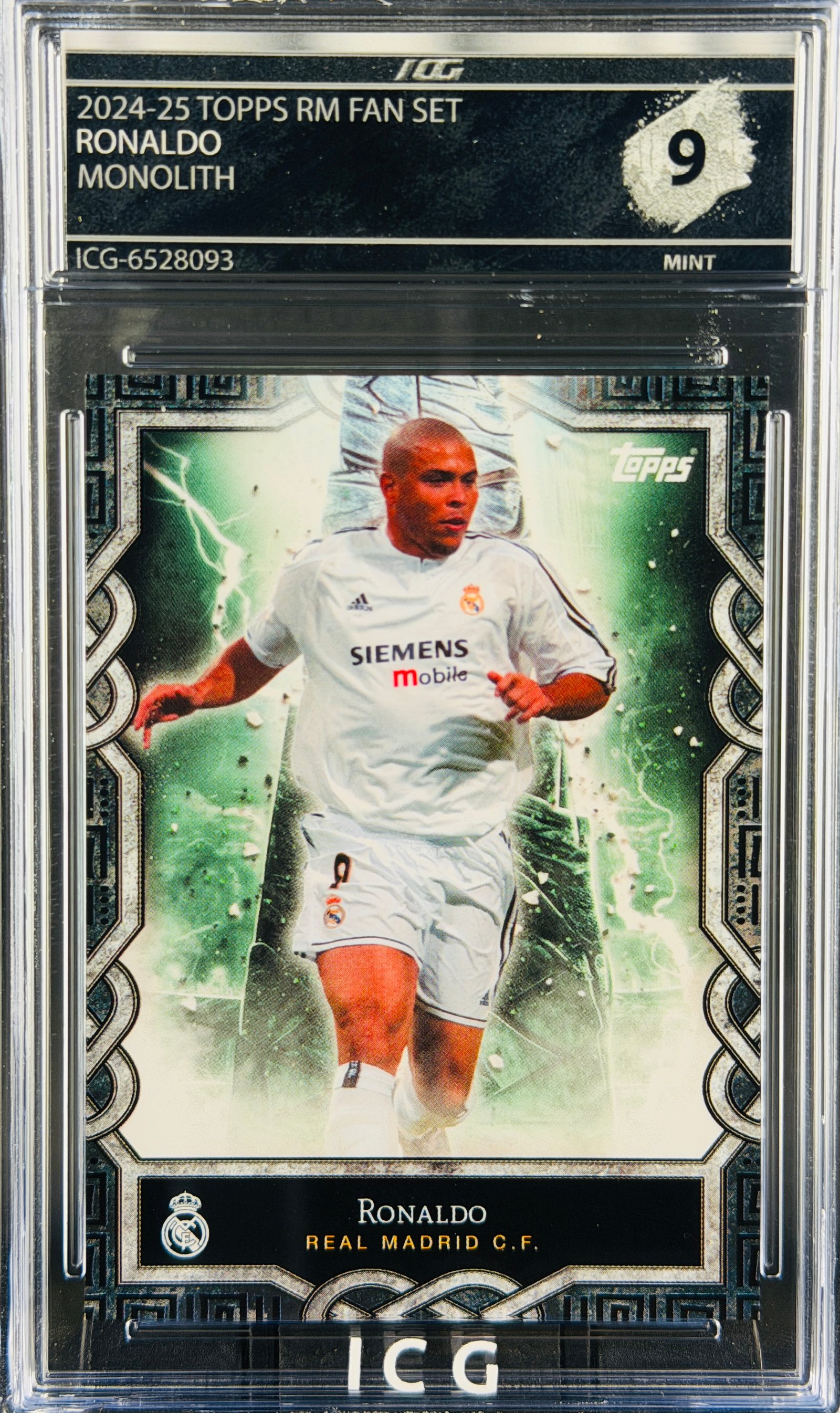 RONALDO · 2024-25 TOPPS RM FAN SET · MONOLITH