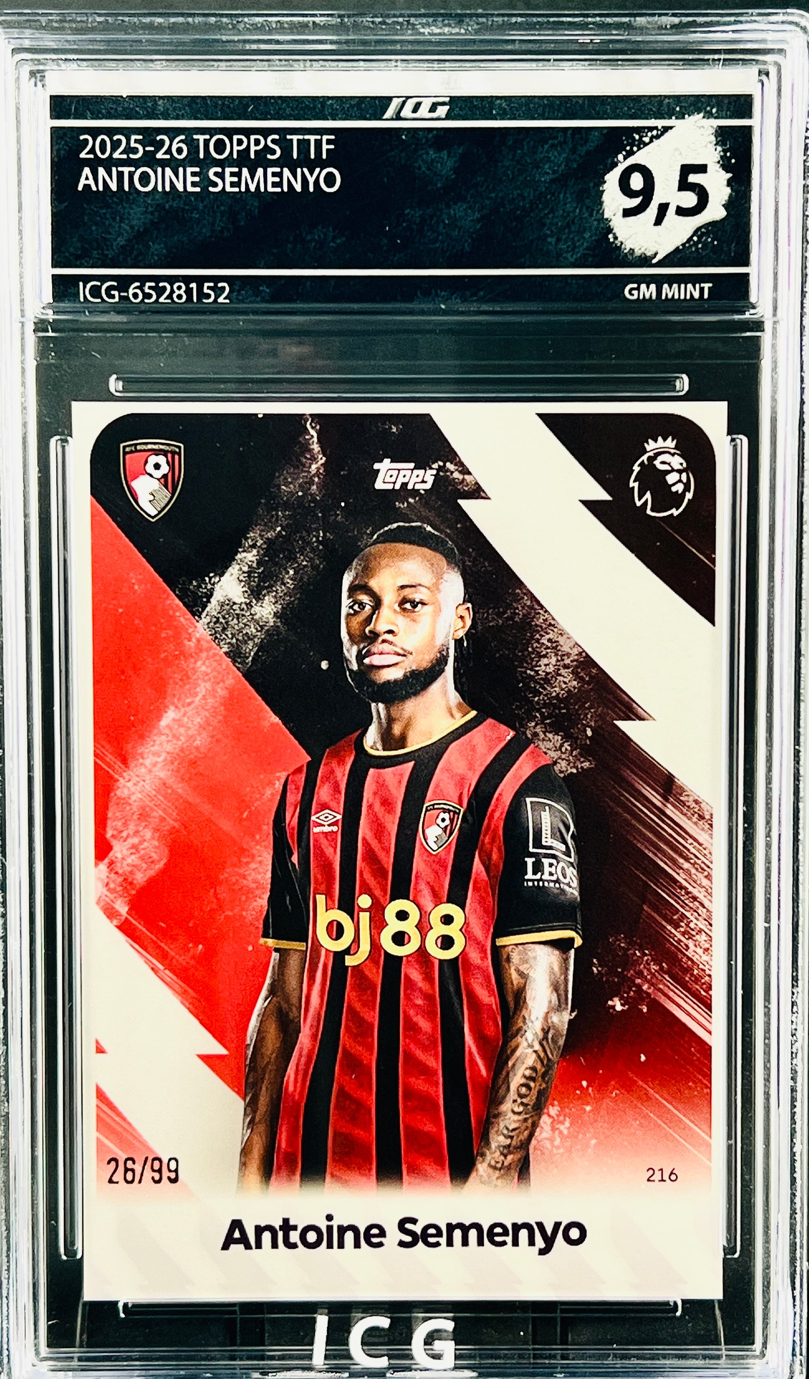 ANTOINE SEMENYO · 2025-26 TOPPS TTF