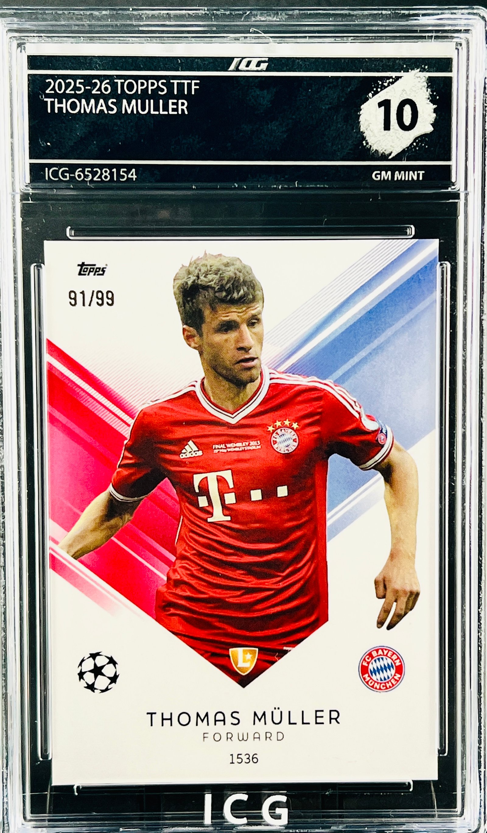 THOMAS MULLER · 2025-26 TOPPS TTF