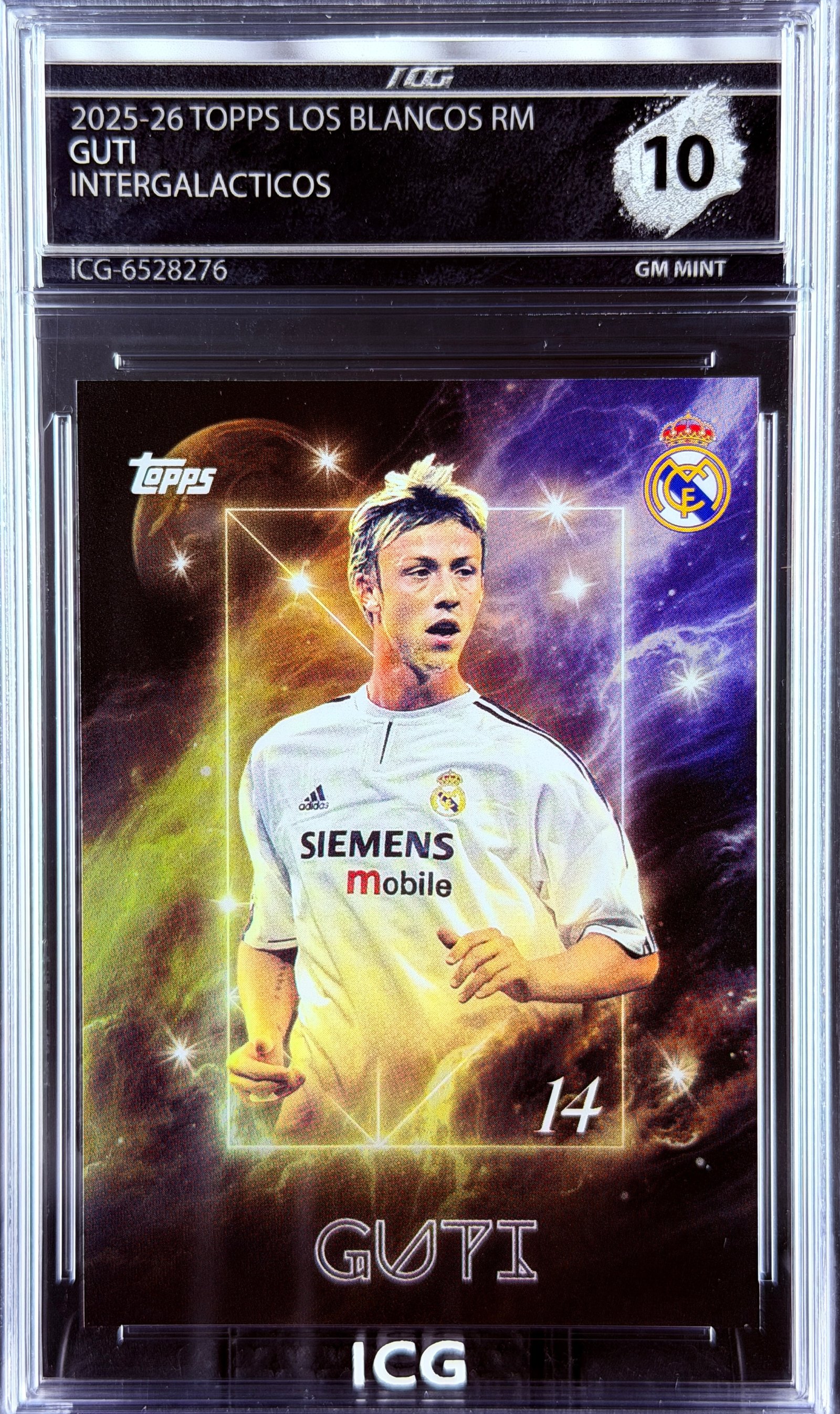 GUTI · 2025-26 TOPPS LOS BLANCOS RM · INTERGALACTICOS