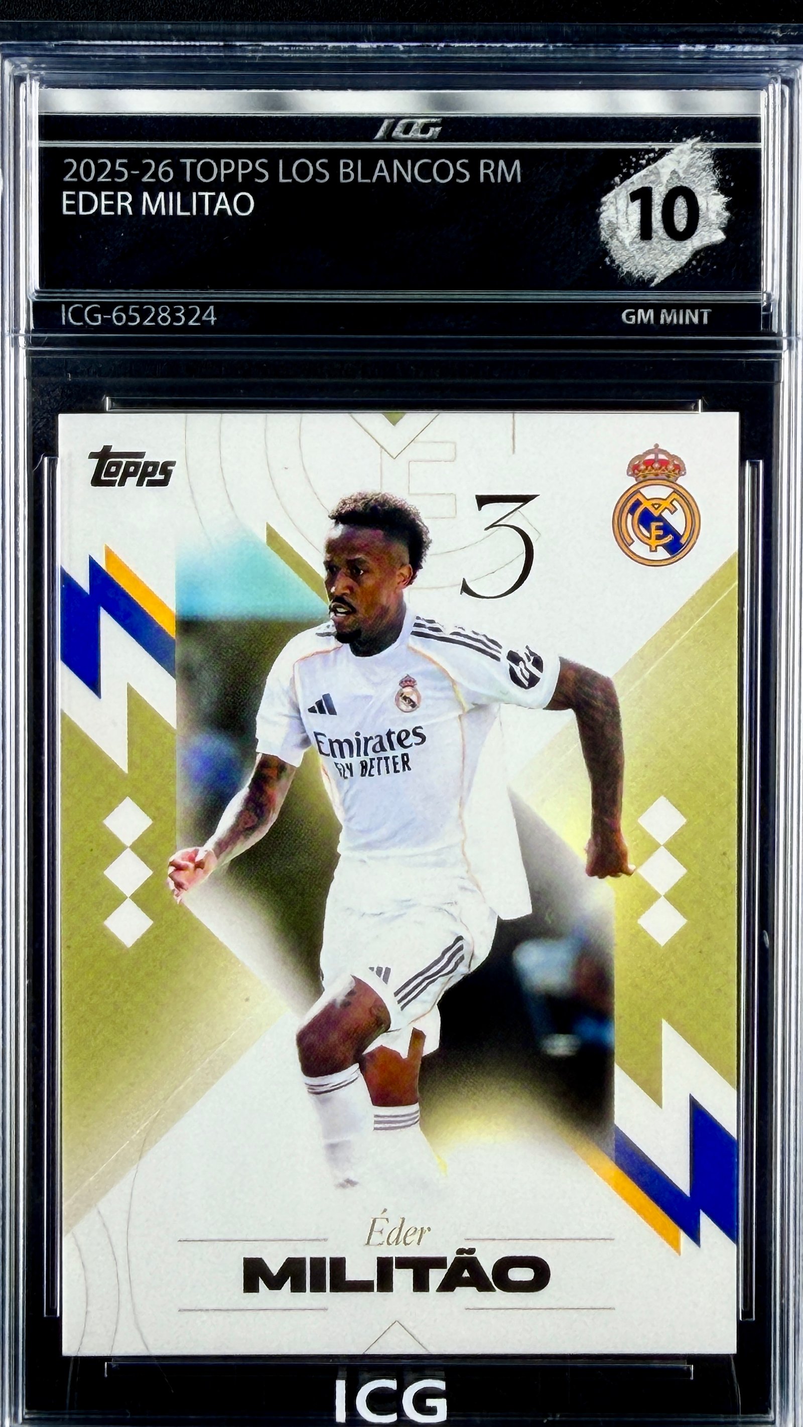 EDER MILITAO · 2025-26 TOPPS LOS BLANCOS RM